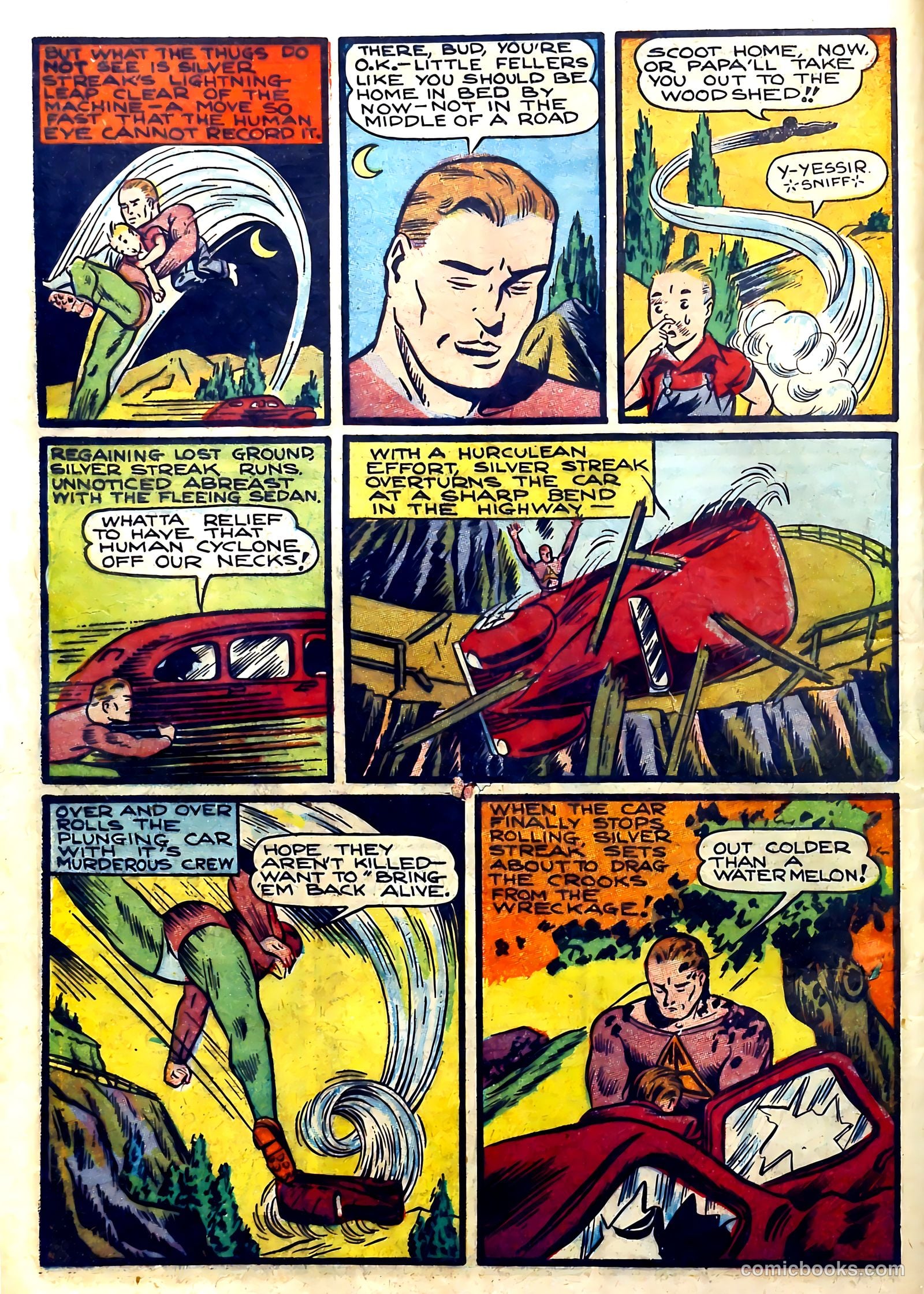 Silver Streak Comics #4 (1940) — page 12 of 69