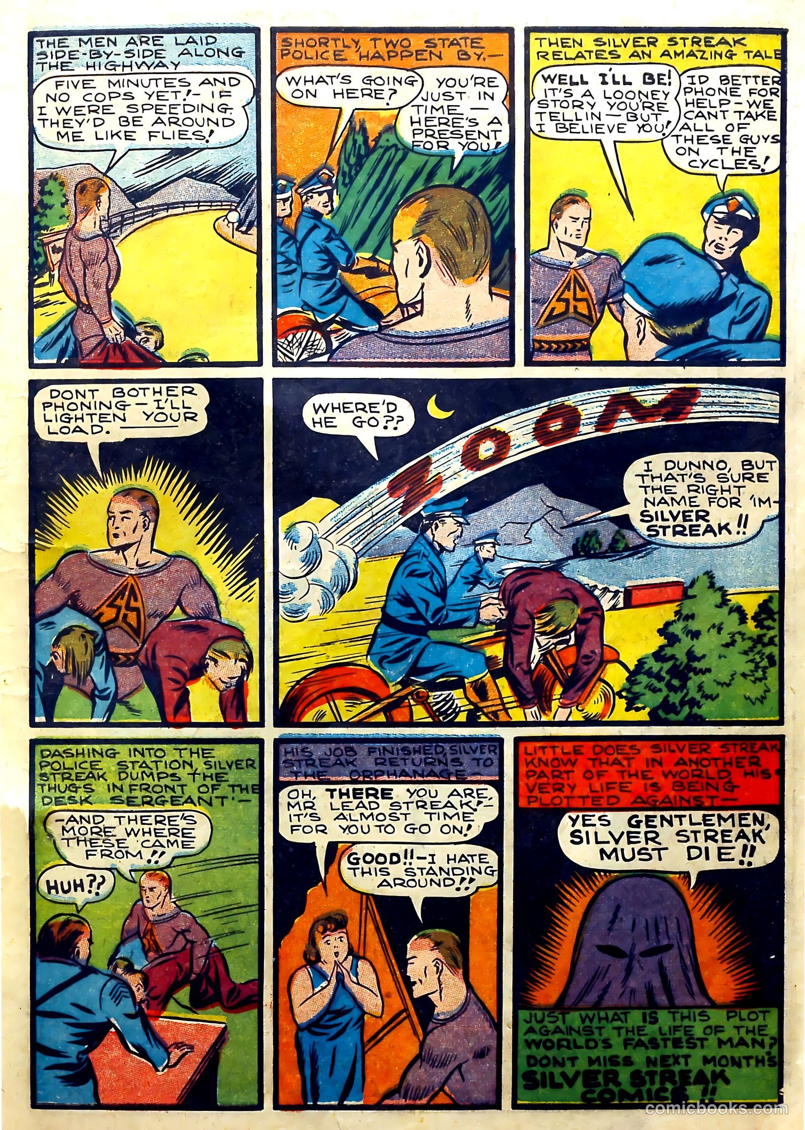 Silver Streak Comics #4 (1940) — page 13 of 69