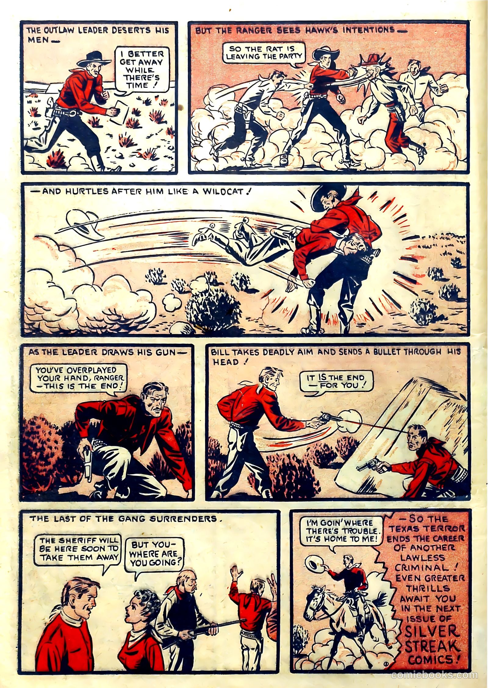 Silver Streak Comics #4 (1940) — page 22 of 69