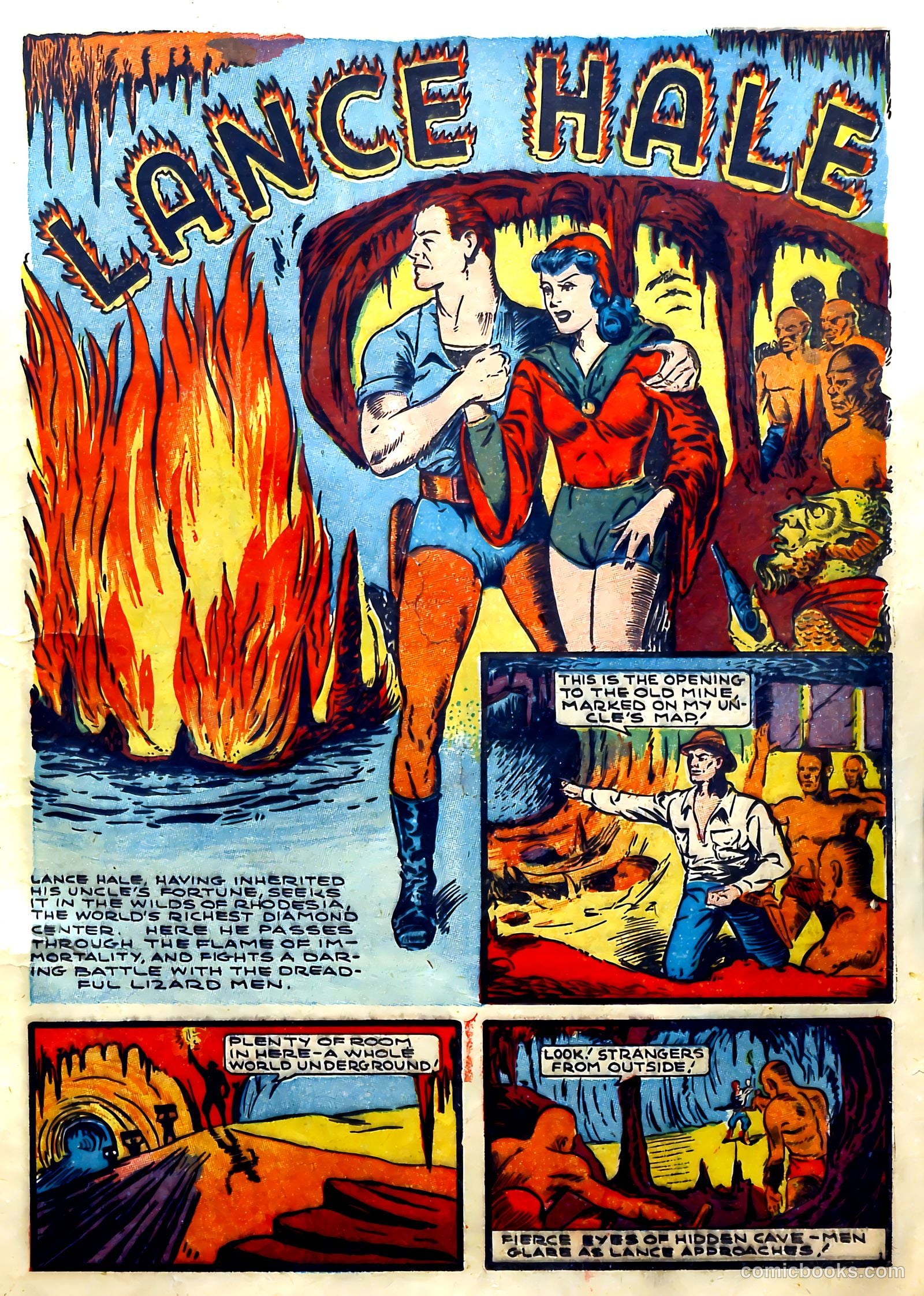 Silver Streak Comics #4 (1940) — page 23 of 69