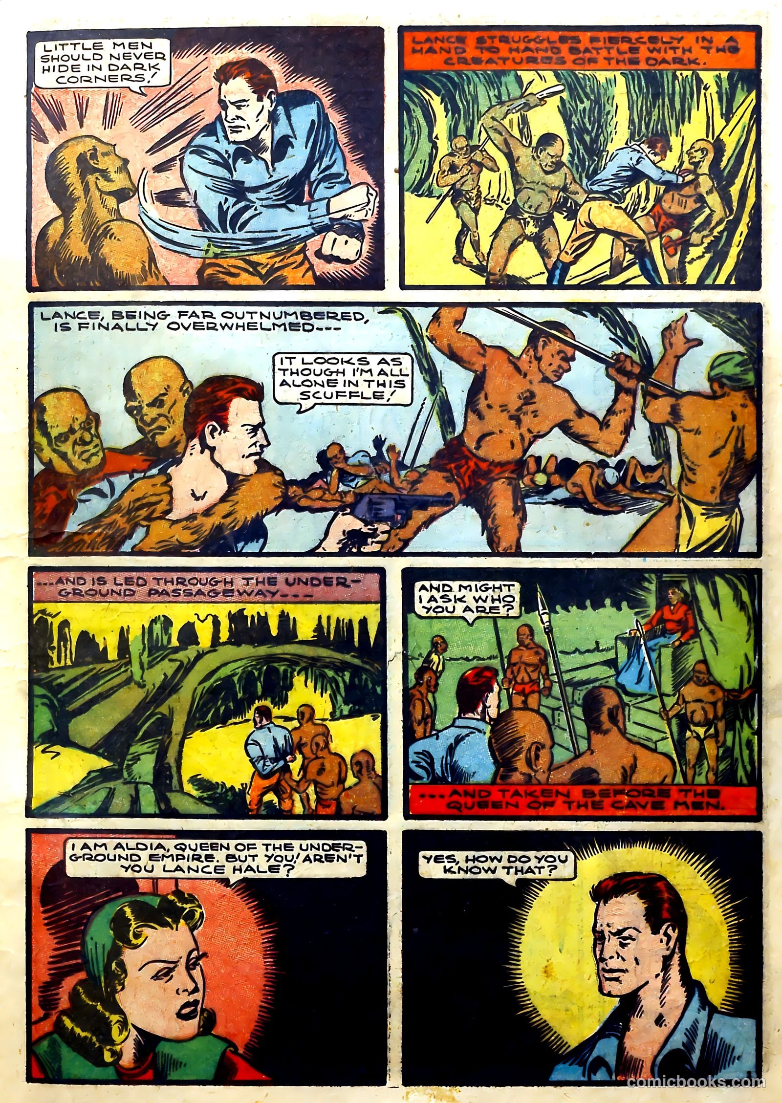 Silver Streak Comics #4 (1940) — page 25 of 69