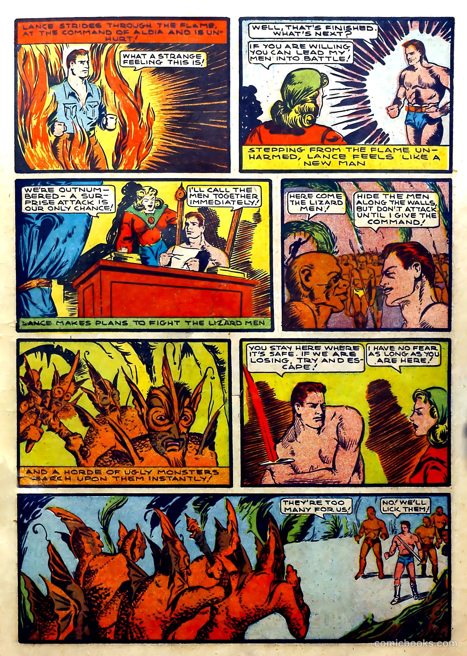 Silver Streak Comics #4 (1940) — page 27 of 69