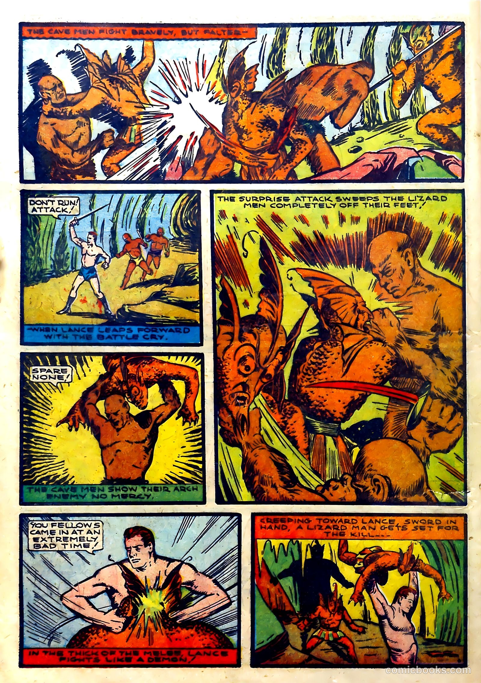 Silver Streak Comics #4 (1940) — page 28 of 69