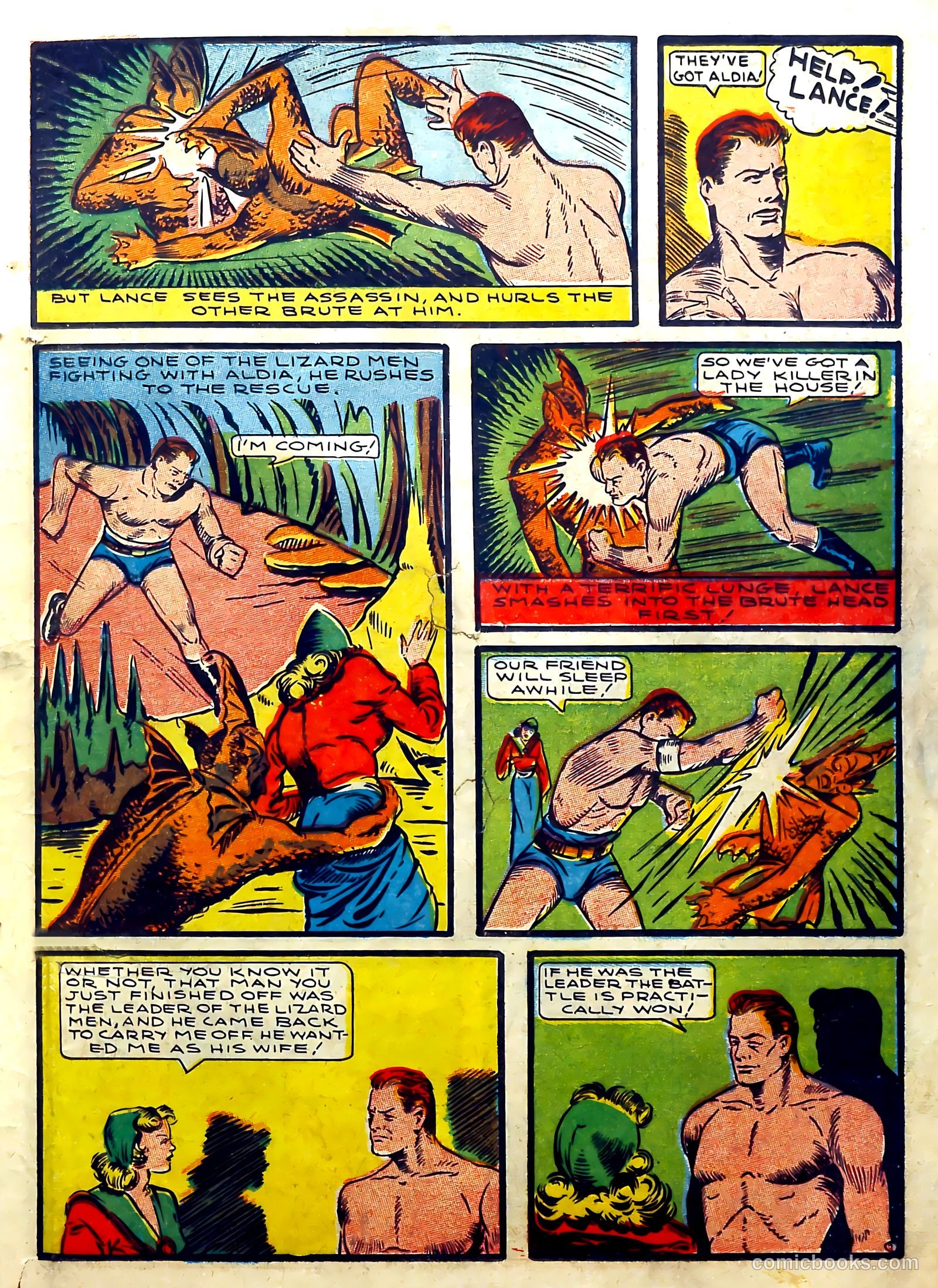 Silver Streak Comics #4 (1940) — page 29 of 69