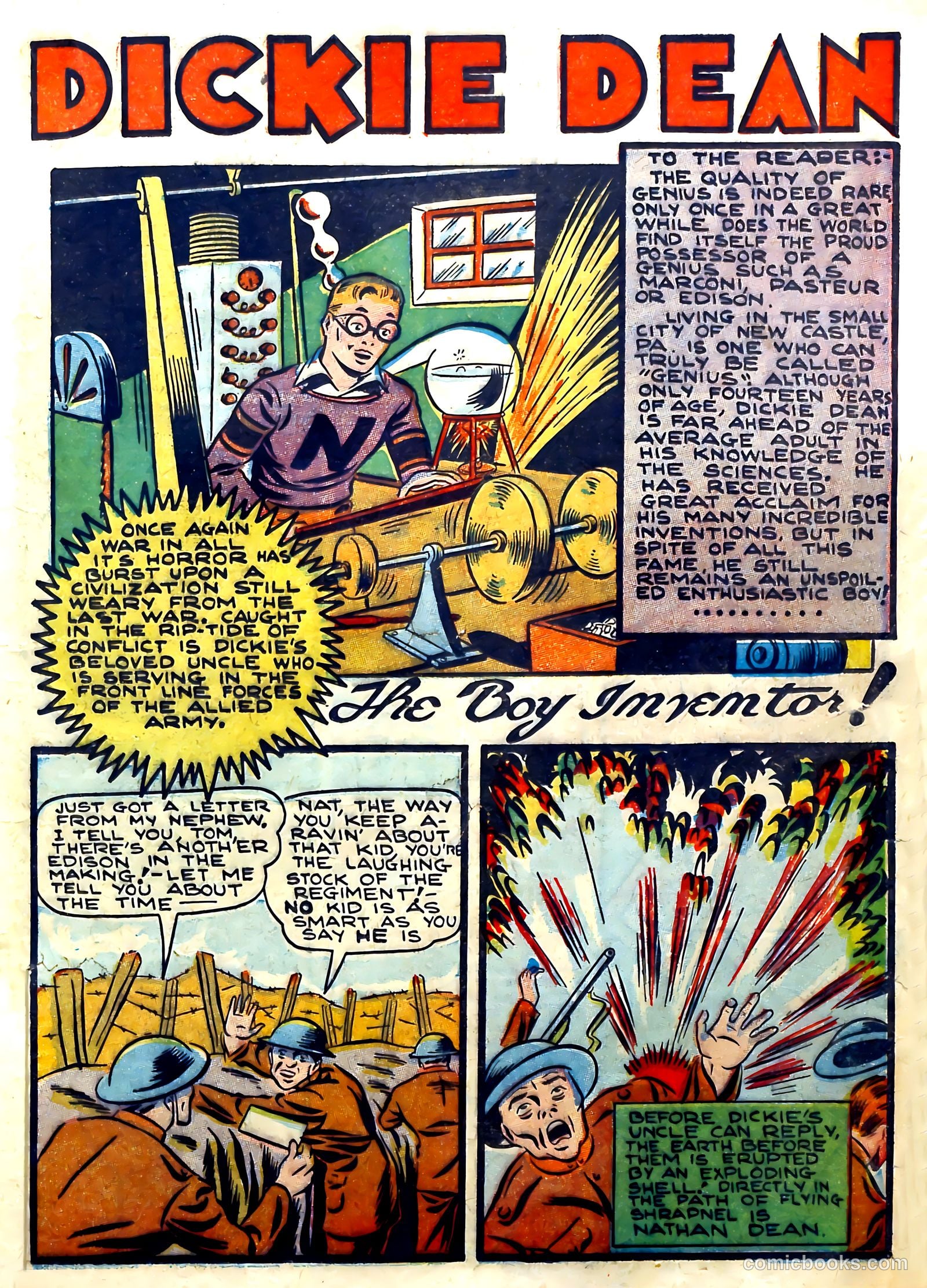 Silver Streak Comics #4 (1940) — page 31 of 69