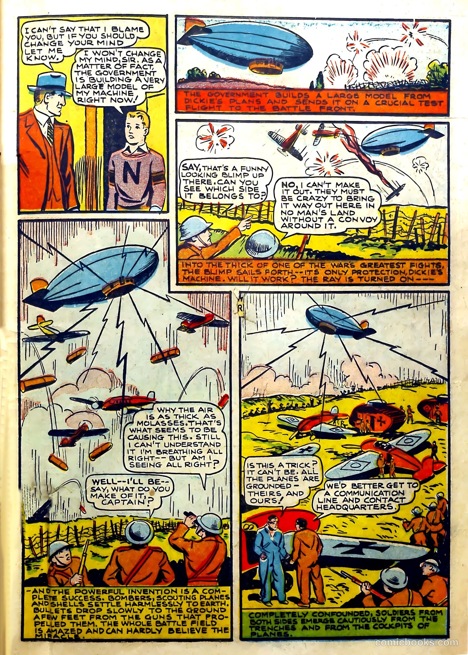 Silver Streak Comics #4 (1940) — page 37 of 69
