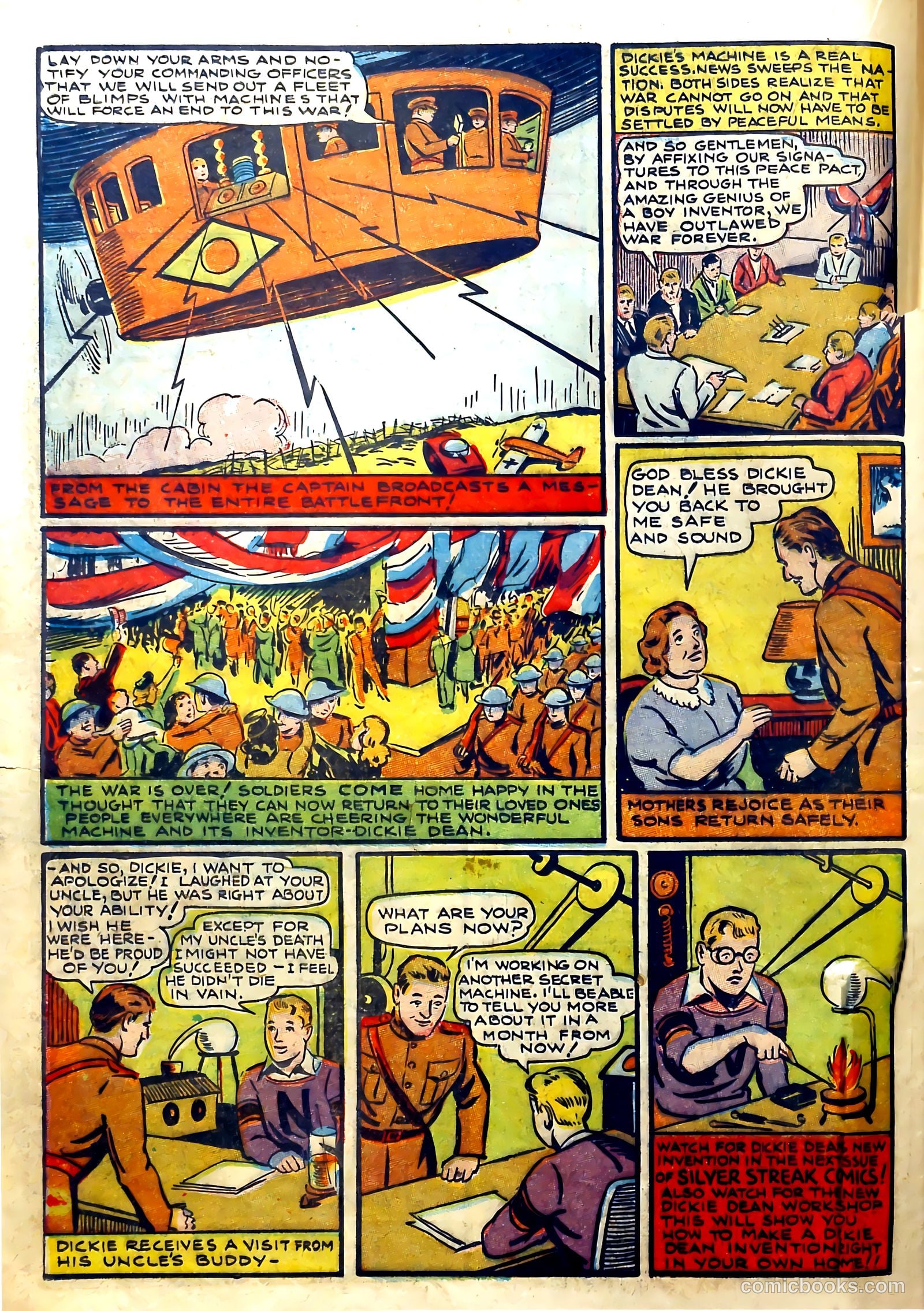 Silver Streak Comics #4 (1940) — page 38 of 69