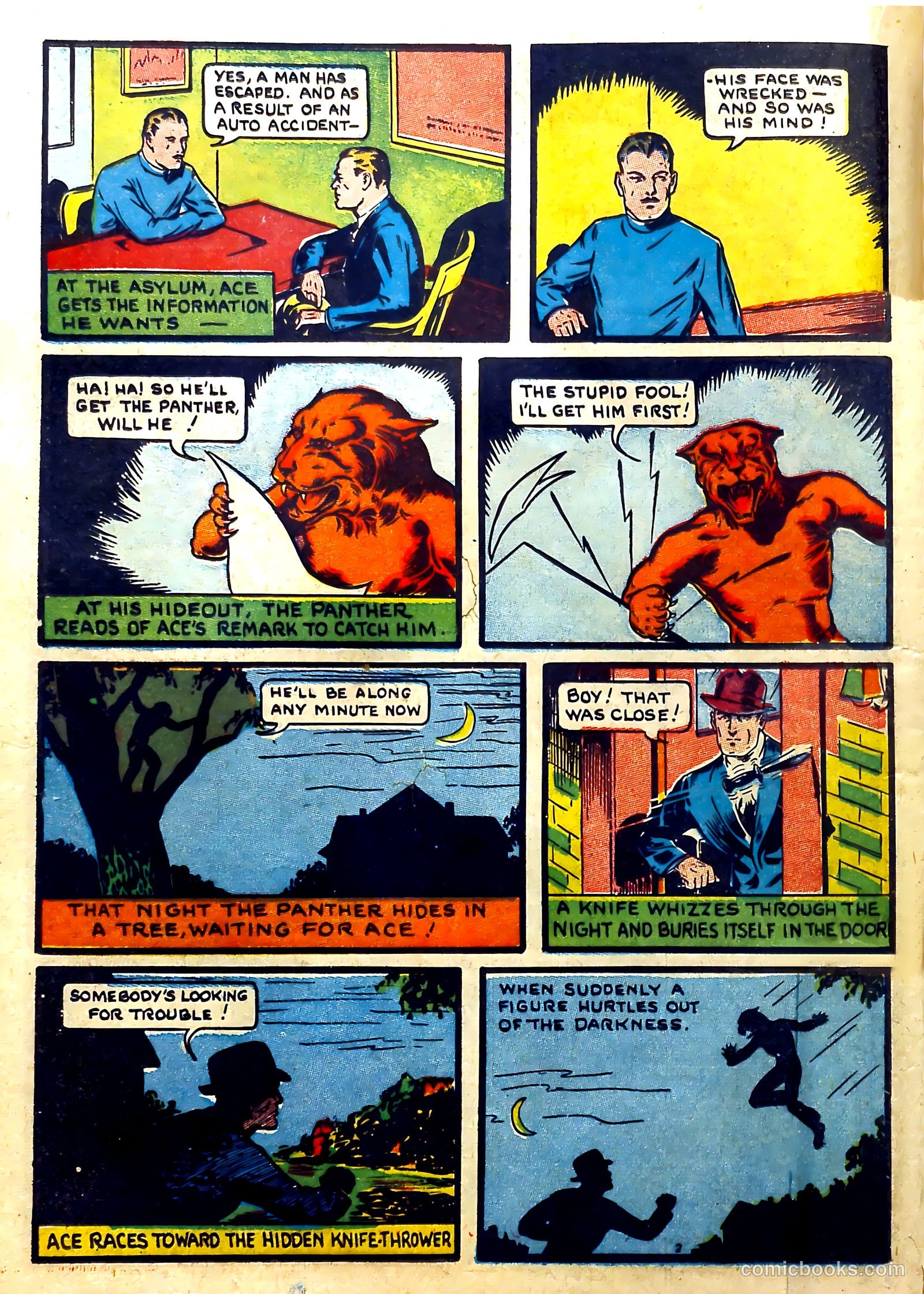 Silver Streak Comics #4 (1940) — page 40 of 69