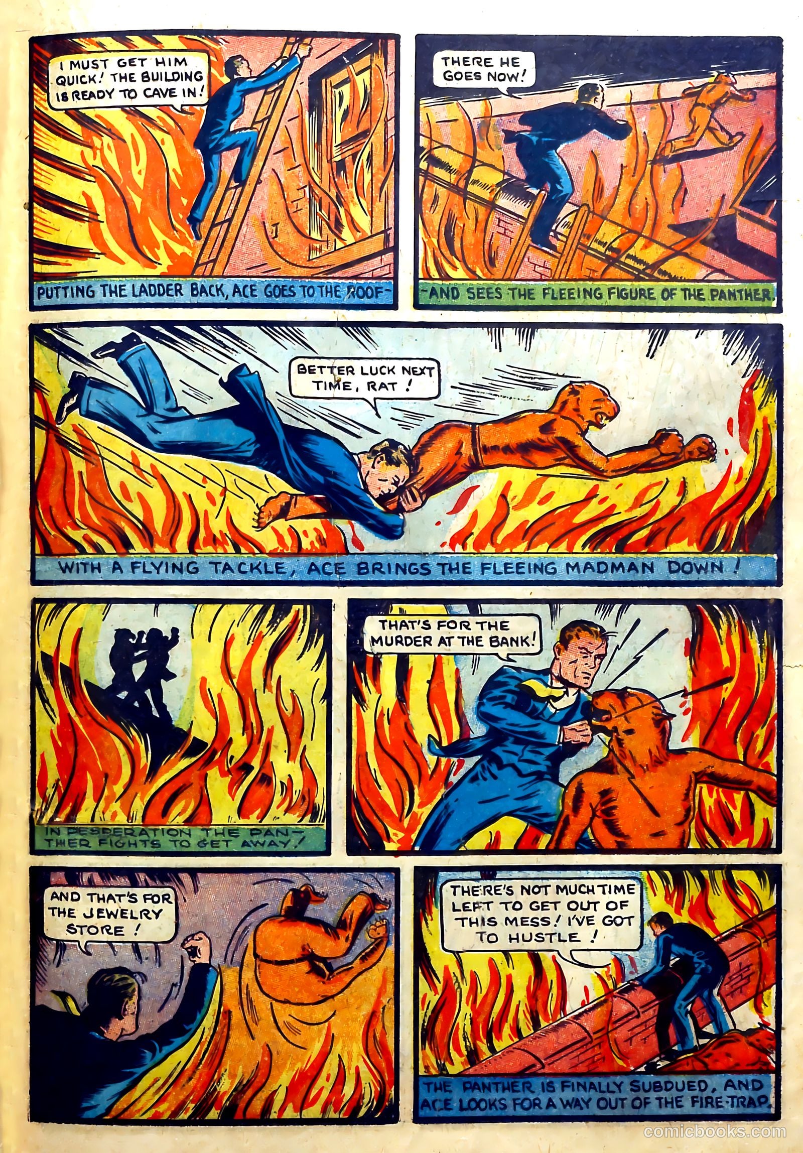 Silver Streak Comics #4 (1940) — page 43 of 69