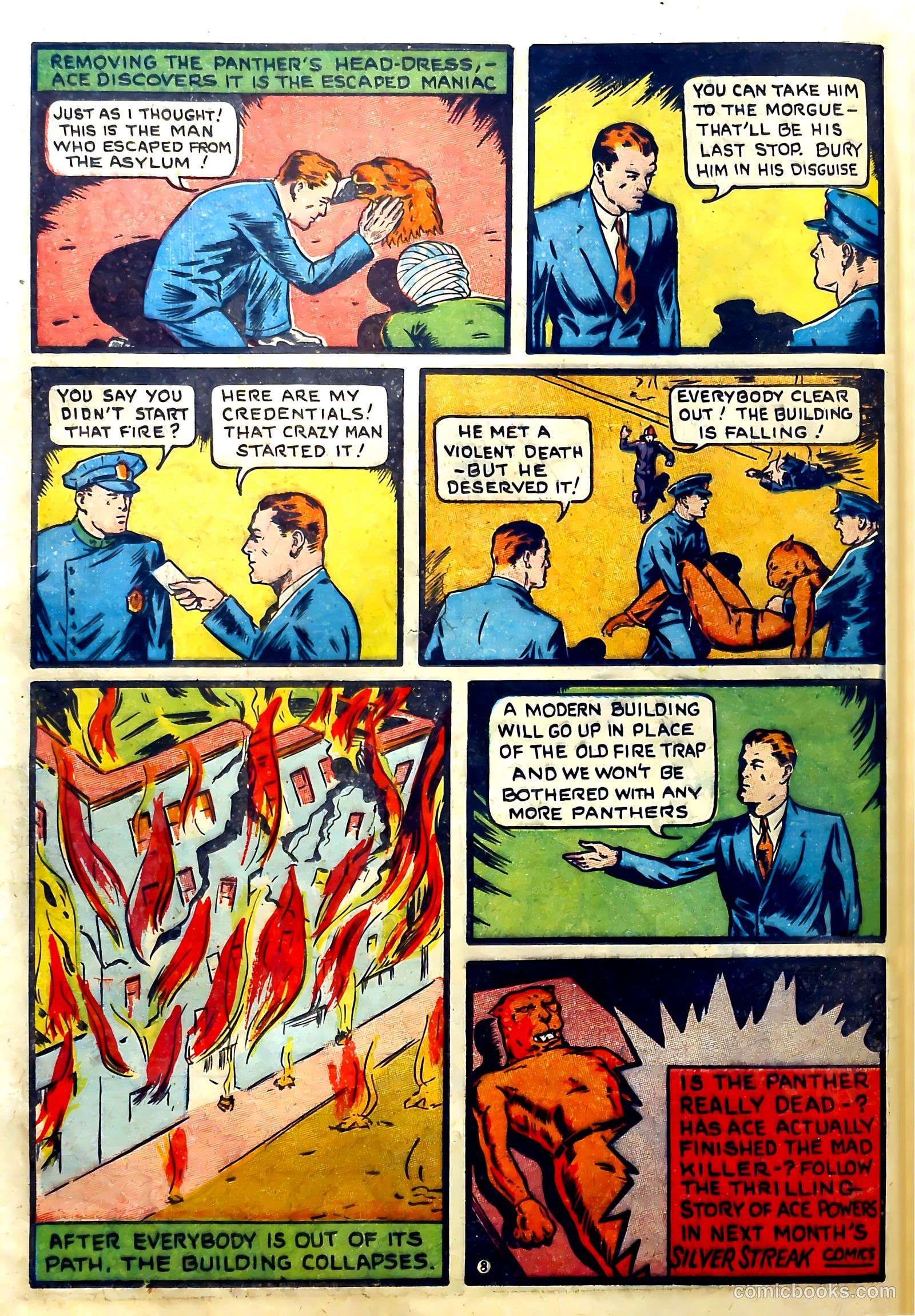 Silver Streak Comics #4 (1940) — page 46 of 69