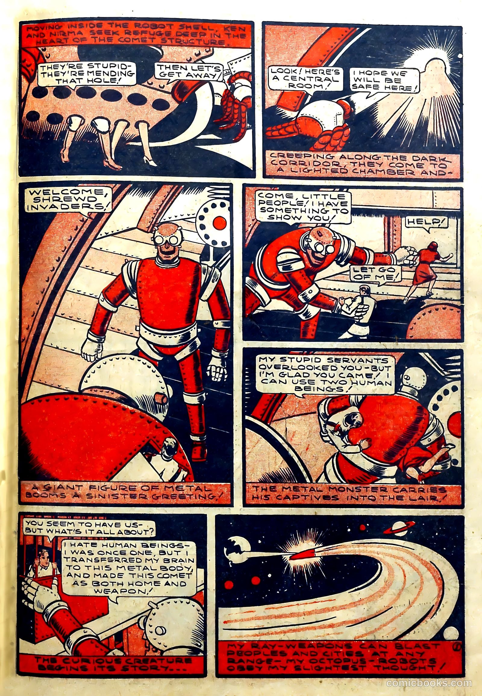 Silver Streak Comics #4 (1940) — page 50 of 69