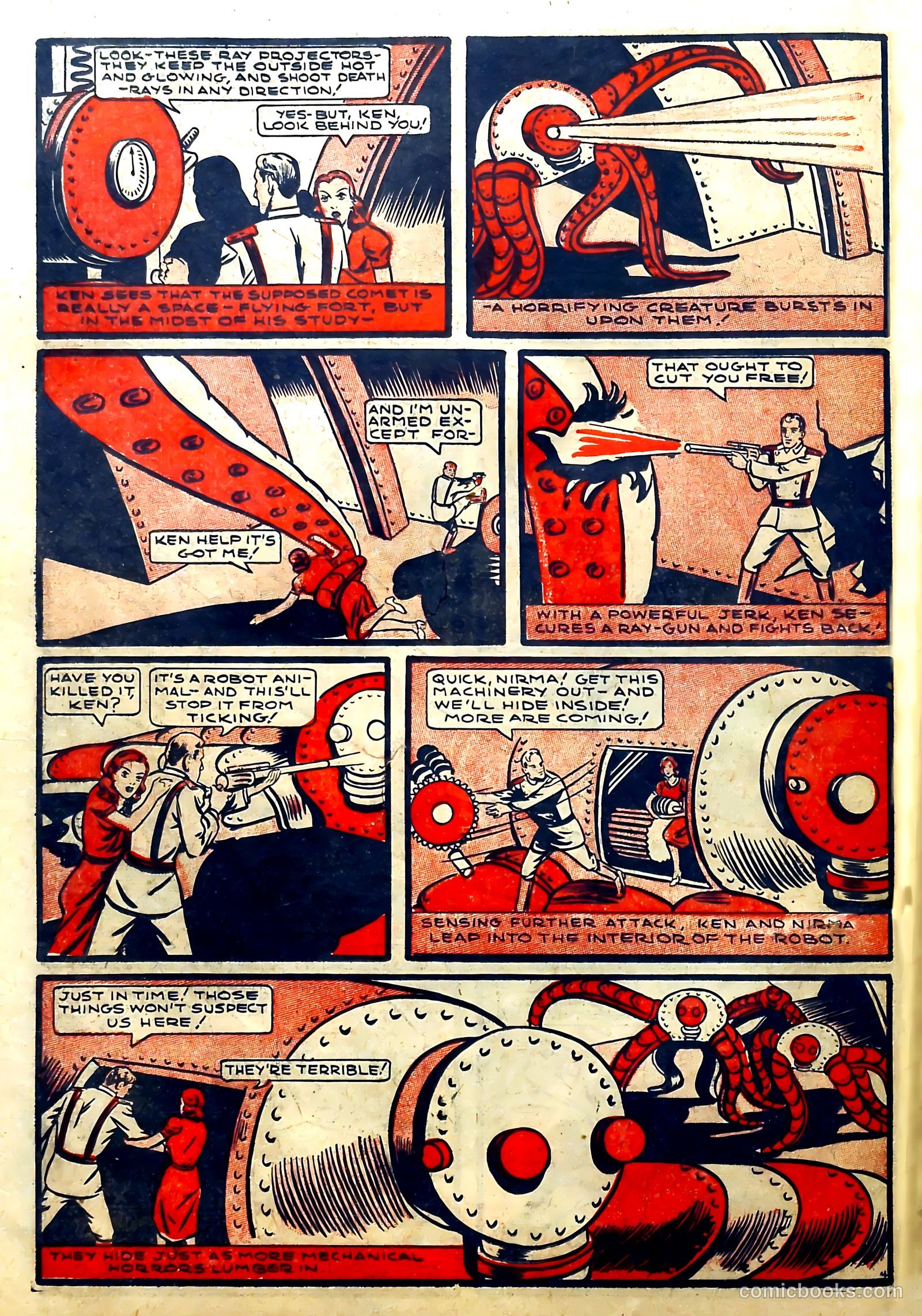 Silver Streak Comics #4 (1940) — page 51 of 69