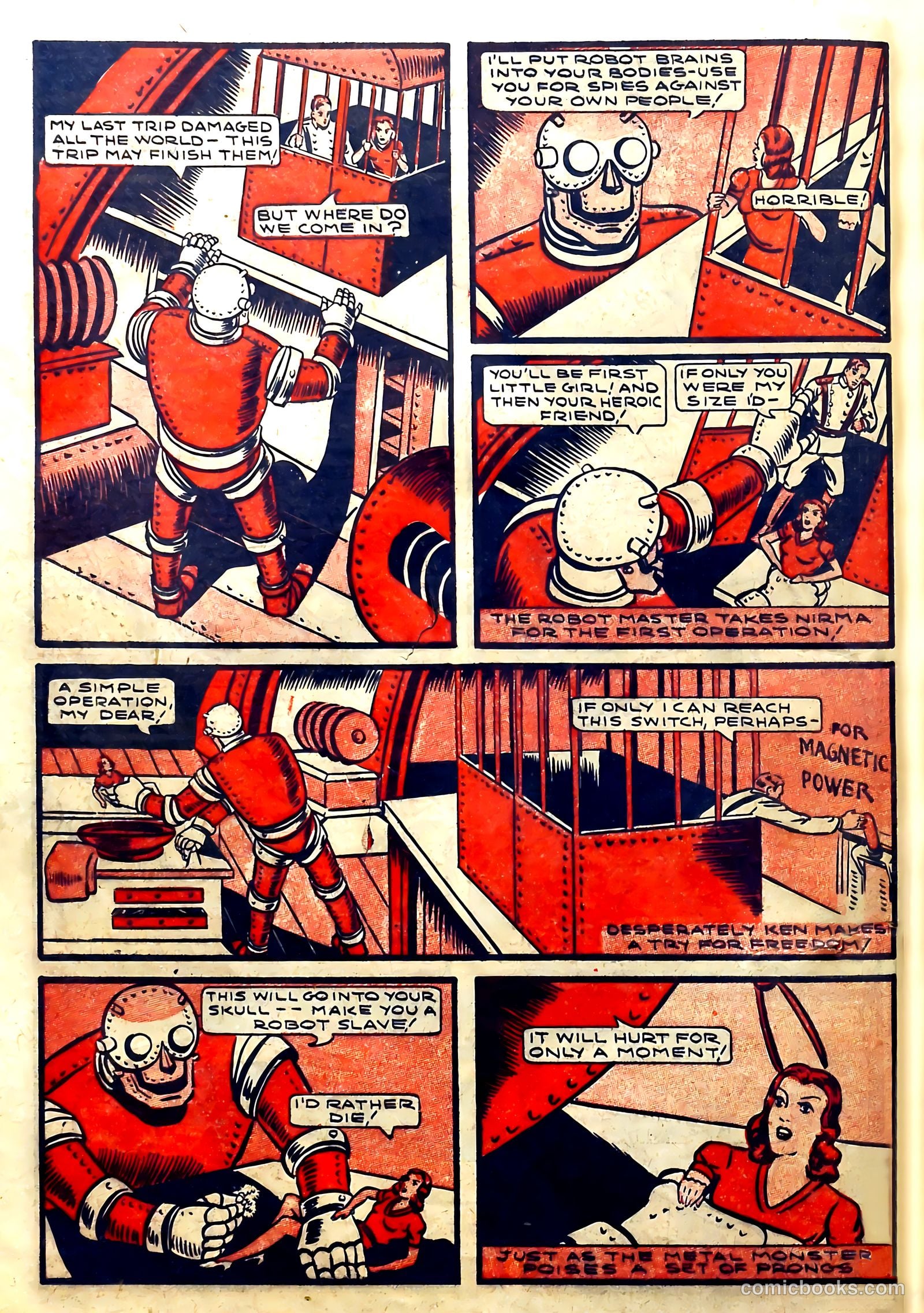 Silver Streak Comics #4 (1940) — page 52 of 69