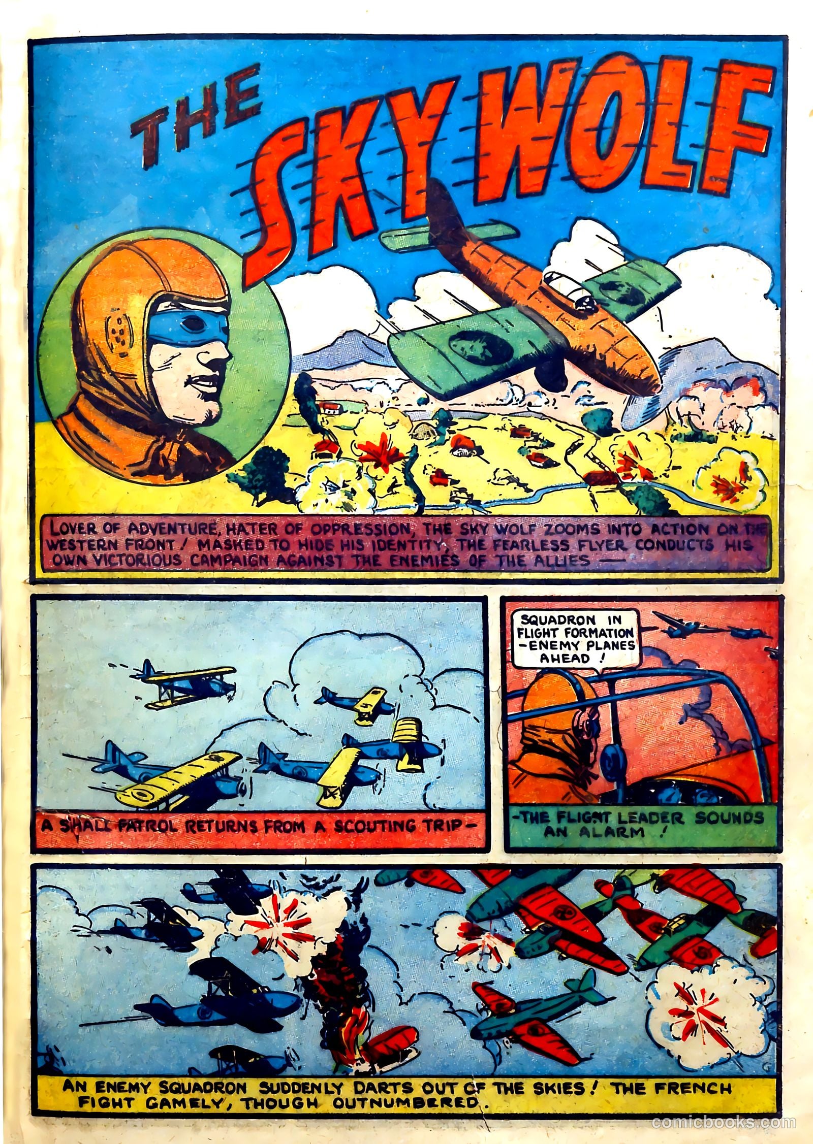 Silver Streak Comics #4 (1940) — page 57 of 69