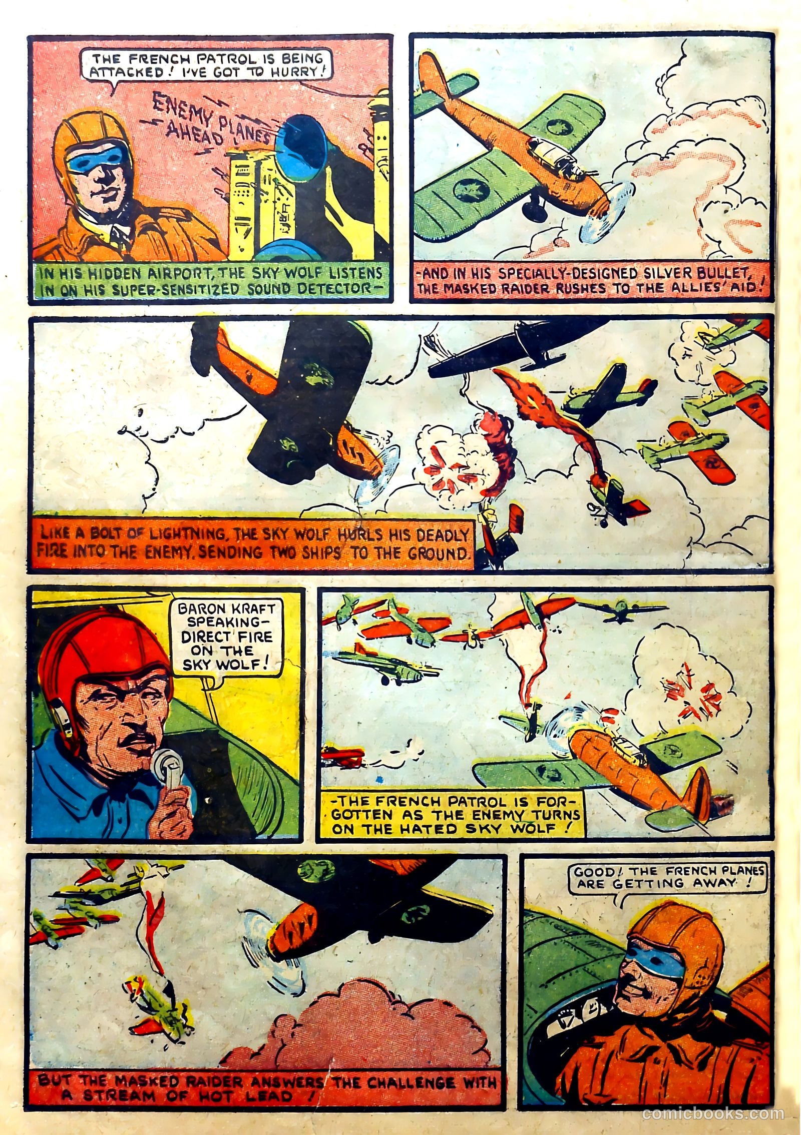 Silver Streak Comics #4 (1940) — page 58 of 69