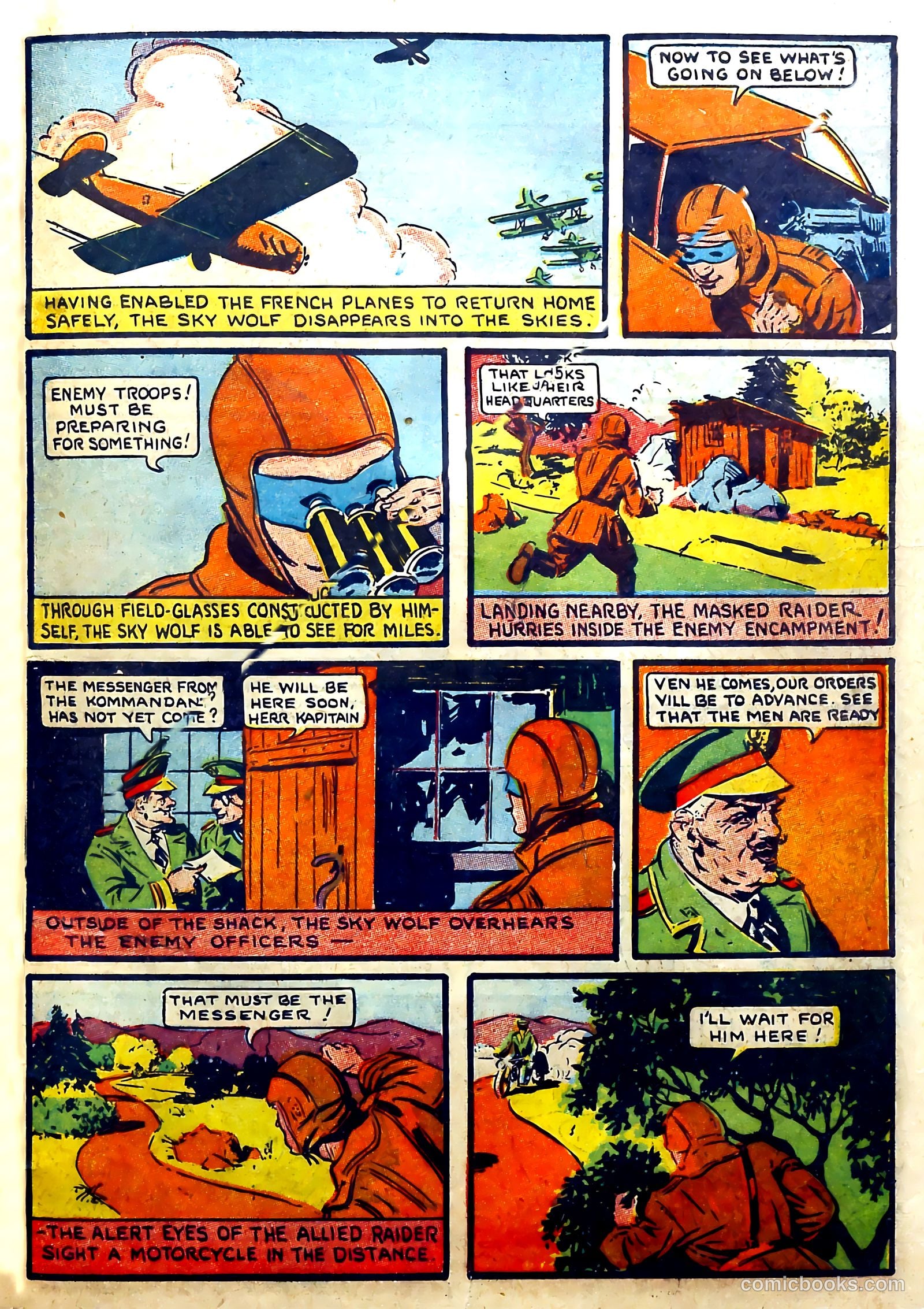 Silver Streak Comics #4 (1940) — page 59 of 69