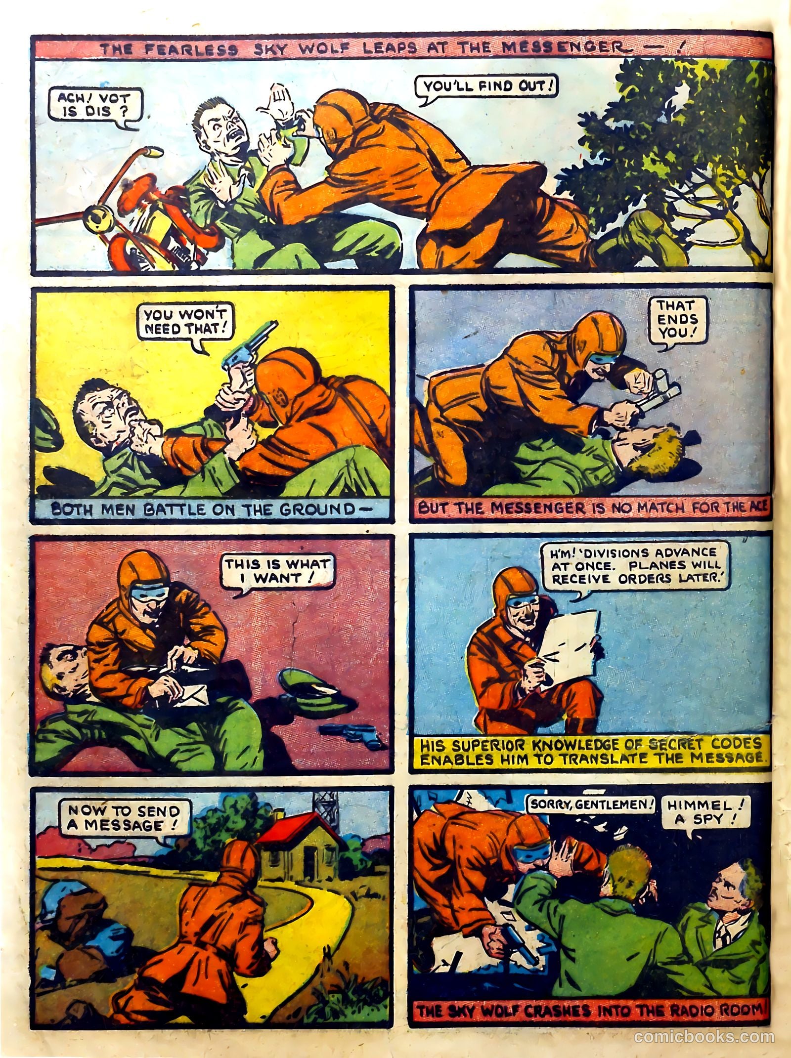 Silver Streak Comics #4 (1940) — page 60 of 69