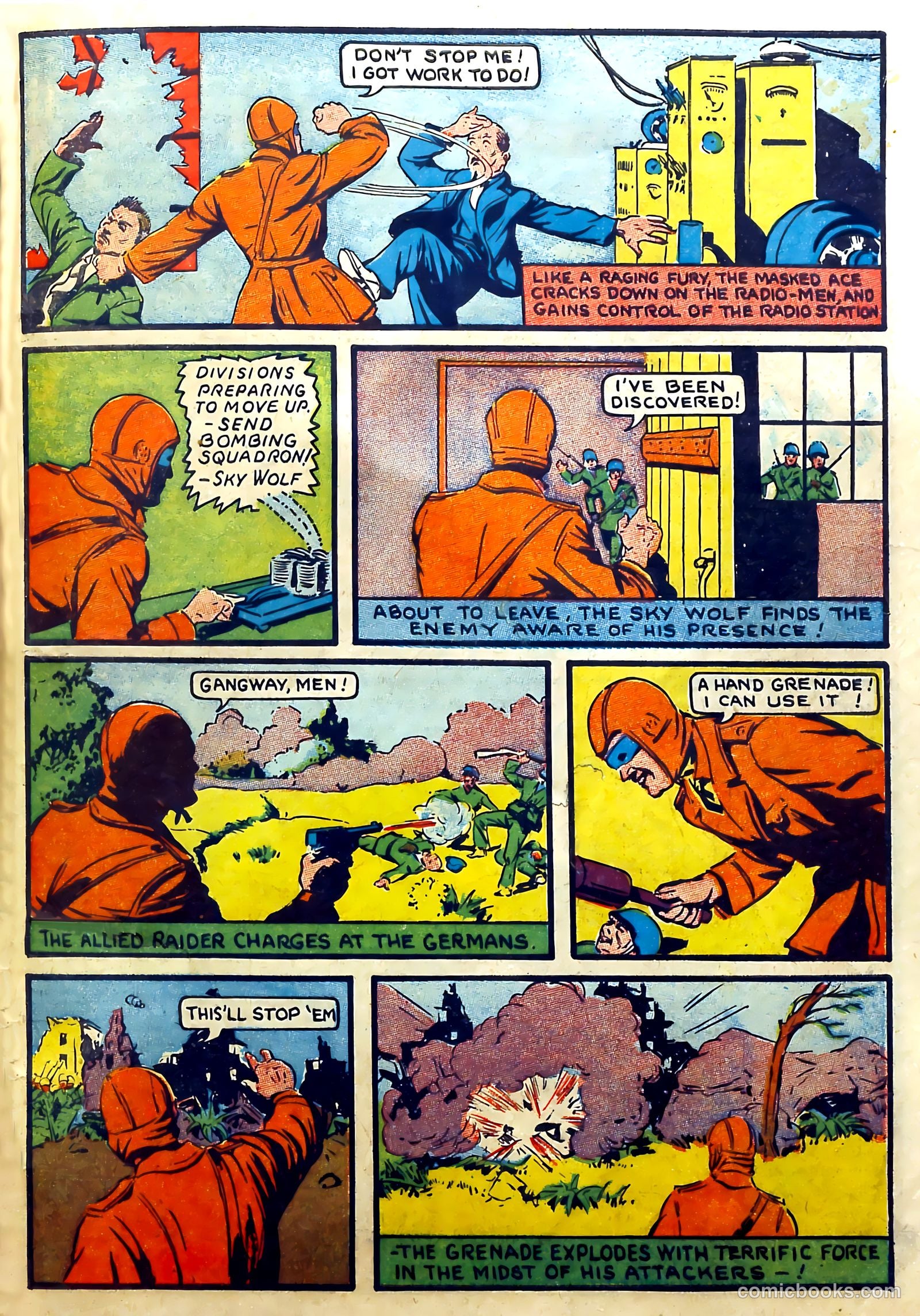 Silver Streak Comics #4 (1940) — page 61 of 69