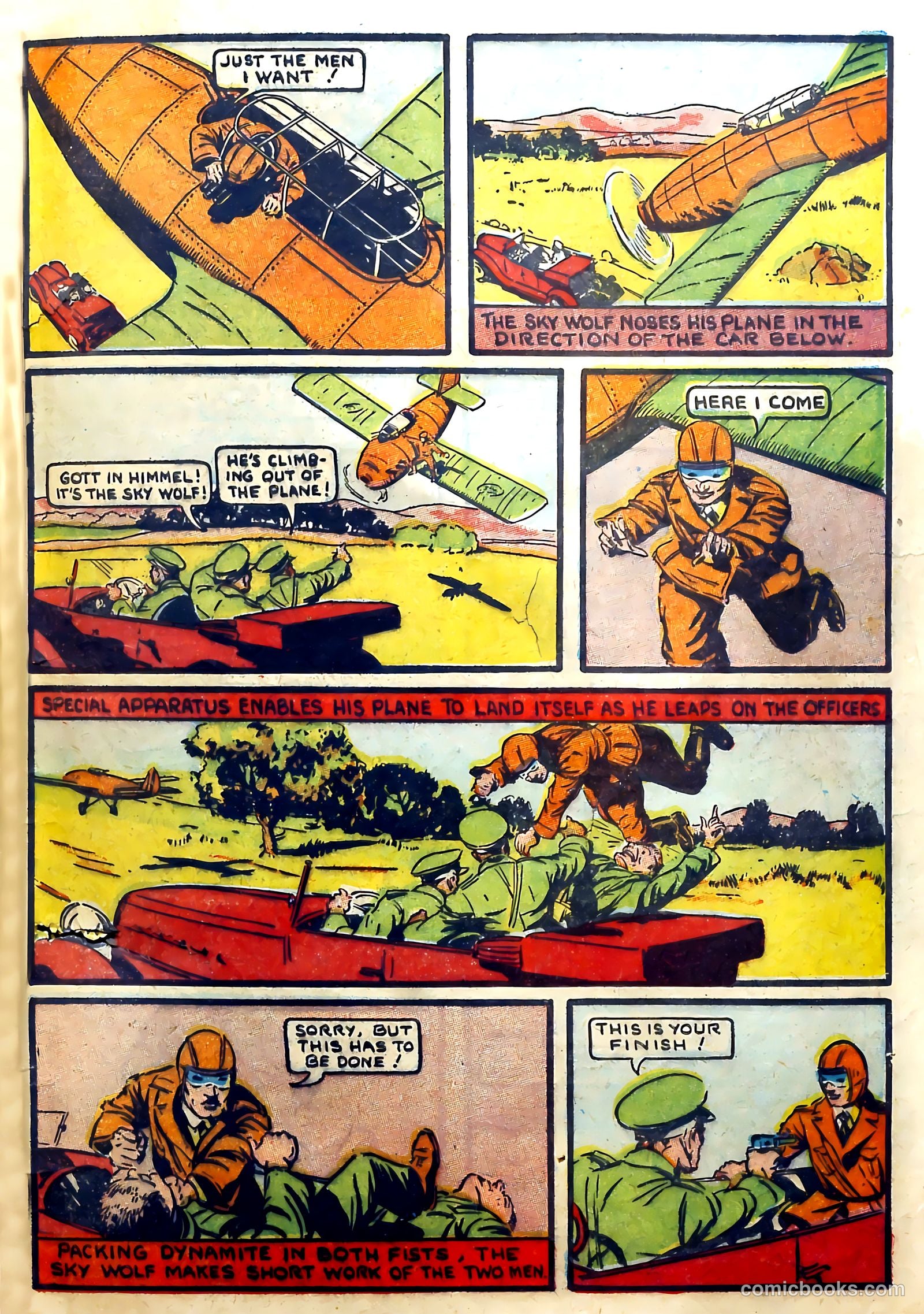 Silver Streak Comics #4 (1940) — page 63 of 69