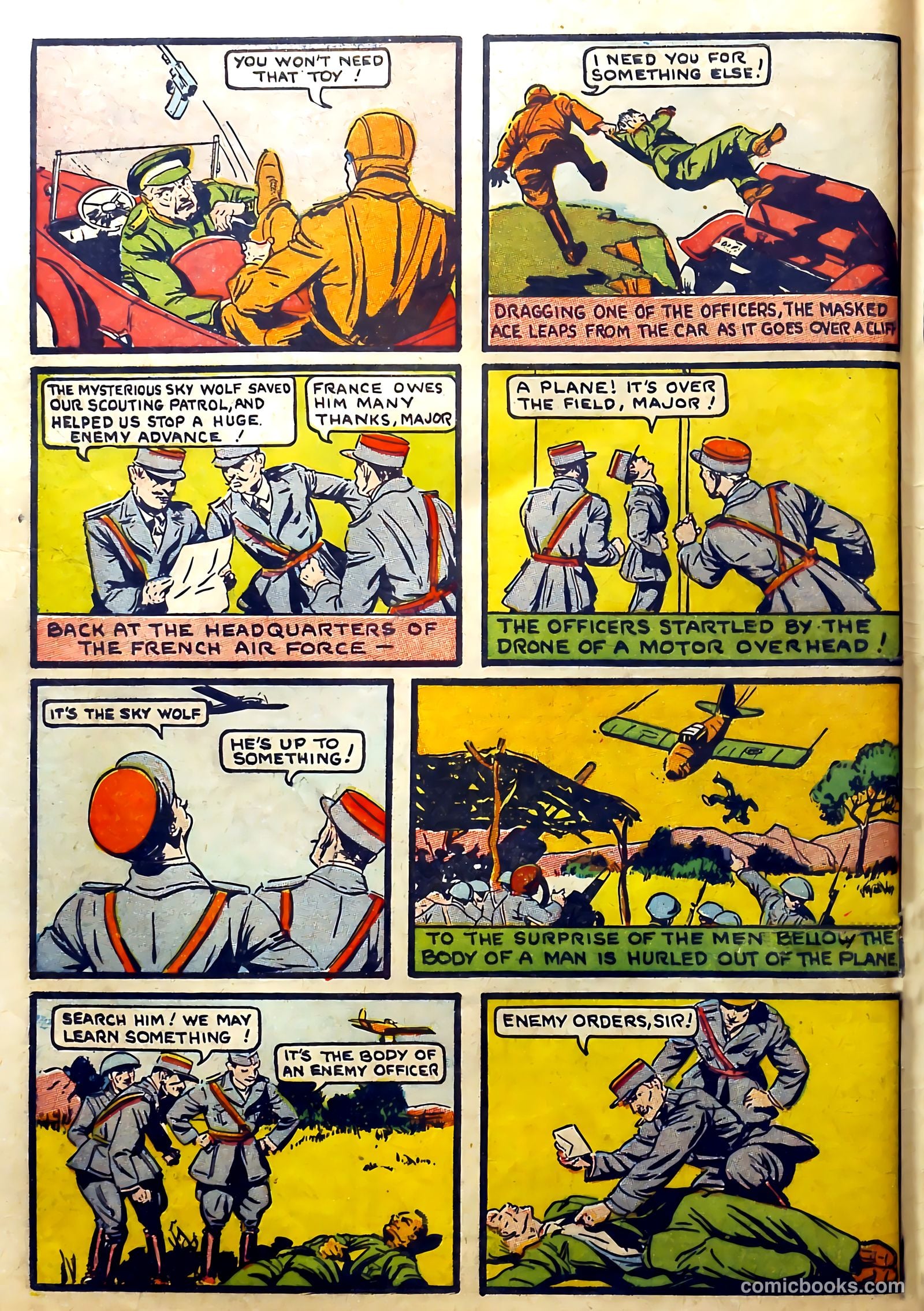 Silver Streak Comics #4 (1940) — page 64 of 69