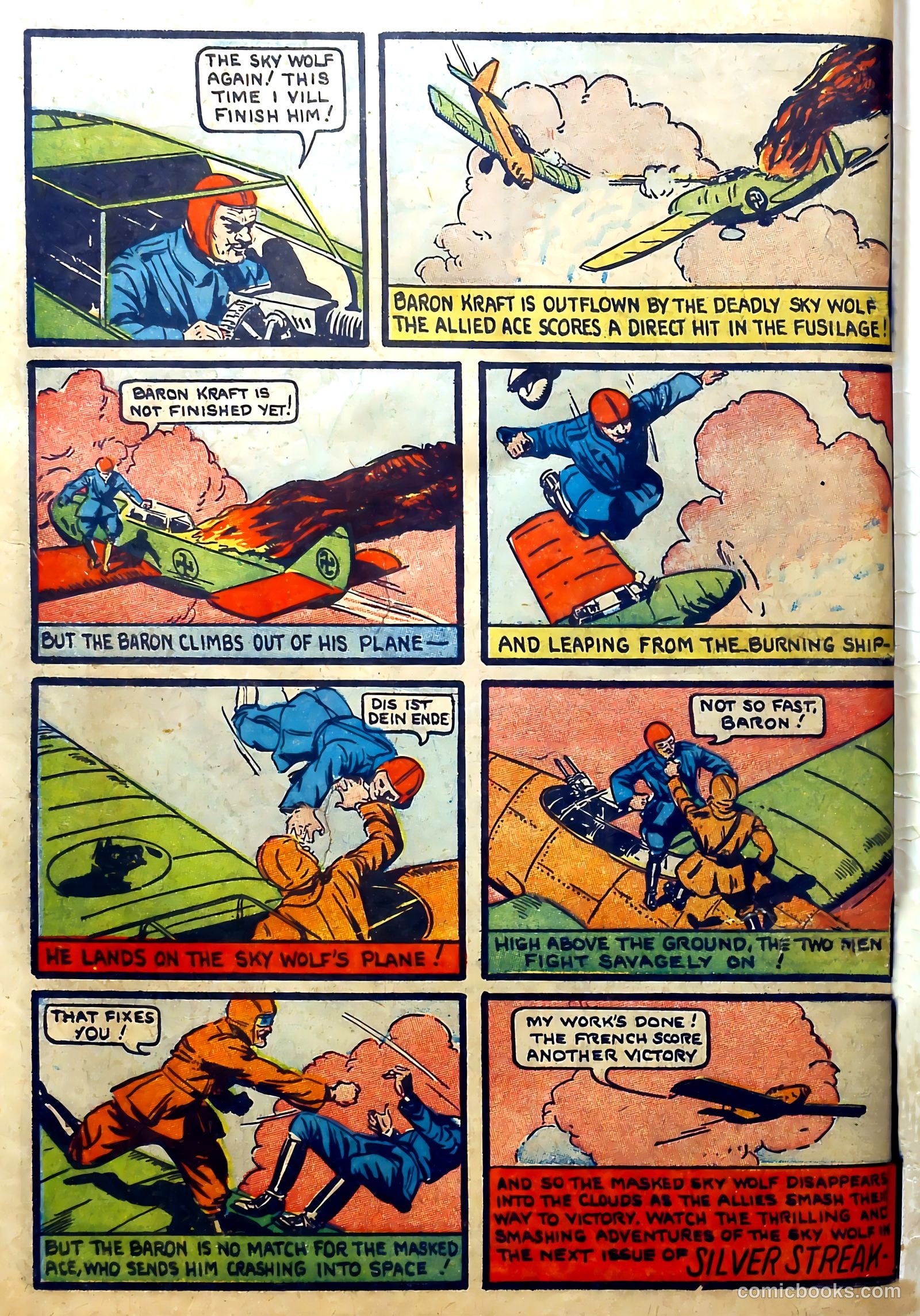 Silver Streak Comics #4 (1940) — page 66 of 69