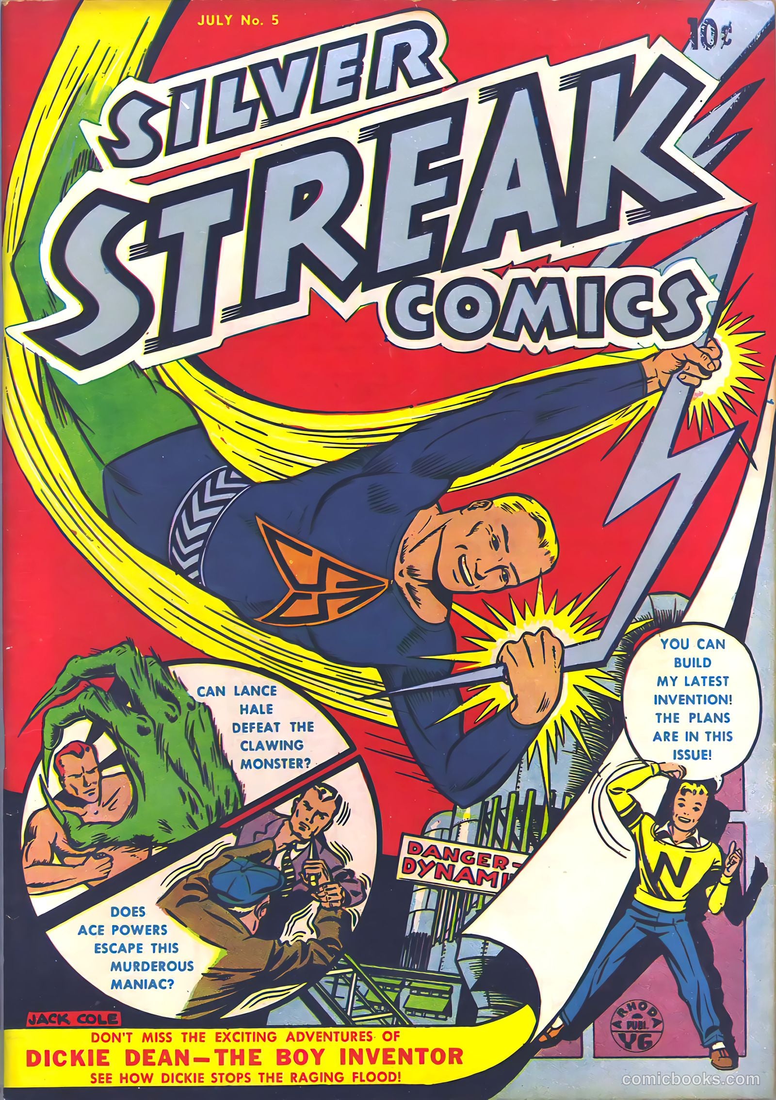 Silver Streak Comics #5 (1940) — page 2 of 69