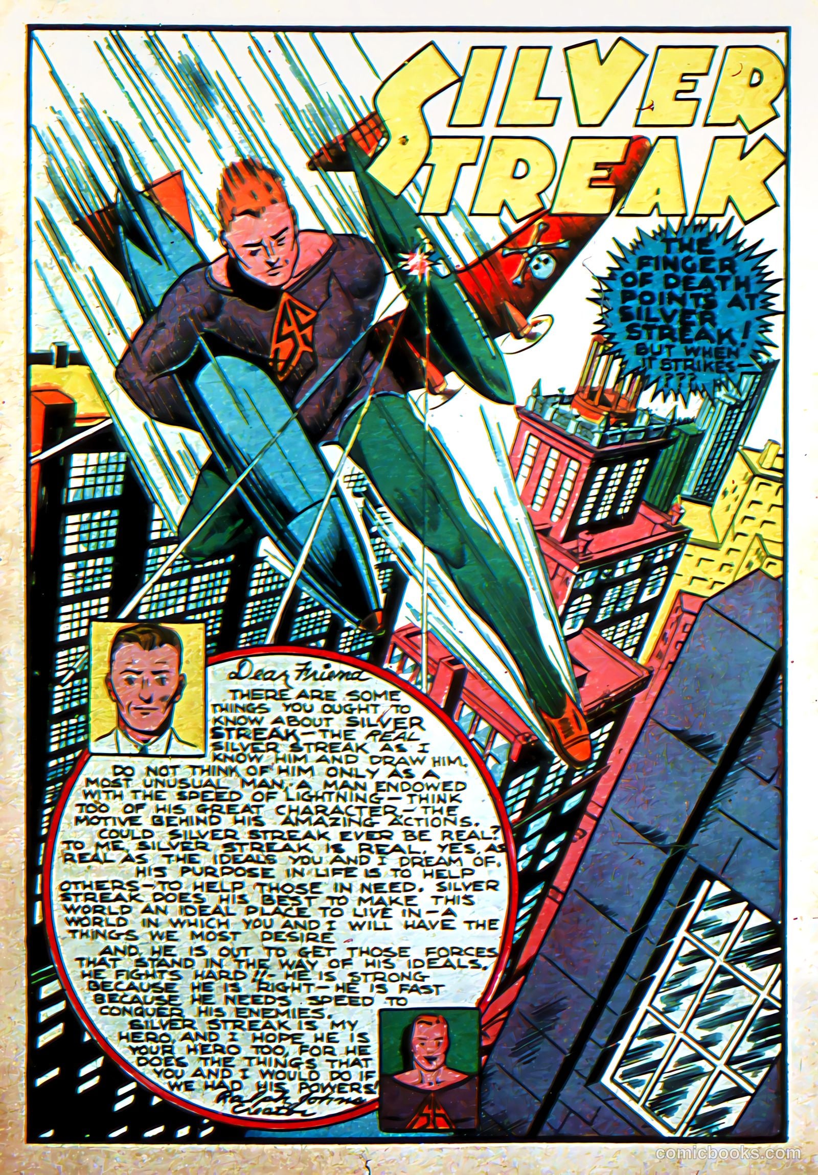 Silver Streak Comics #5 (1940) — page 4 of 69