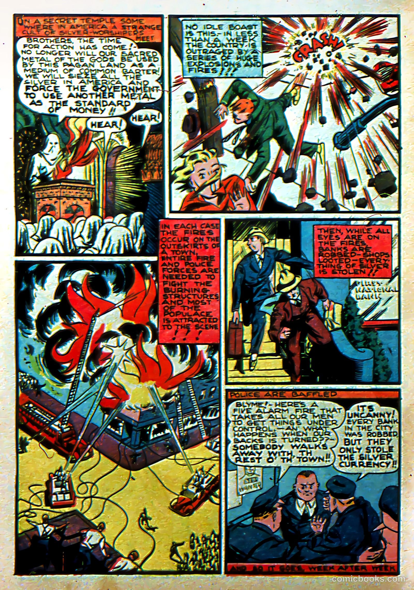 Silver Streak Comics #5 (1940) — page 5 of 69