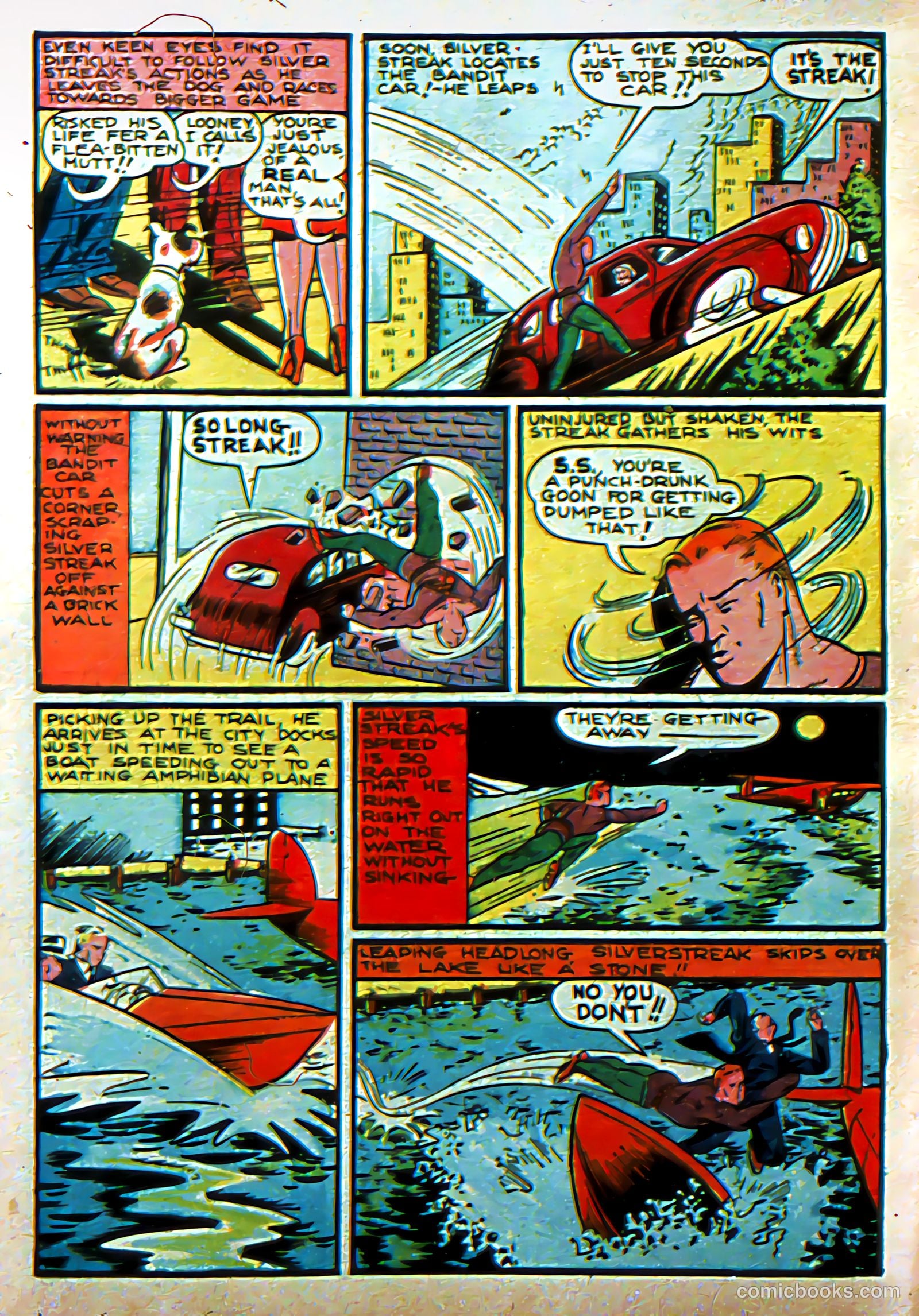 Silver Streak Comics #5 (1940) — page 7 of 69
