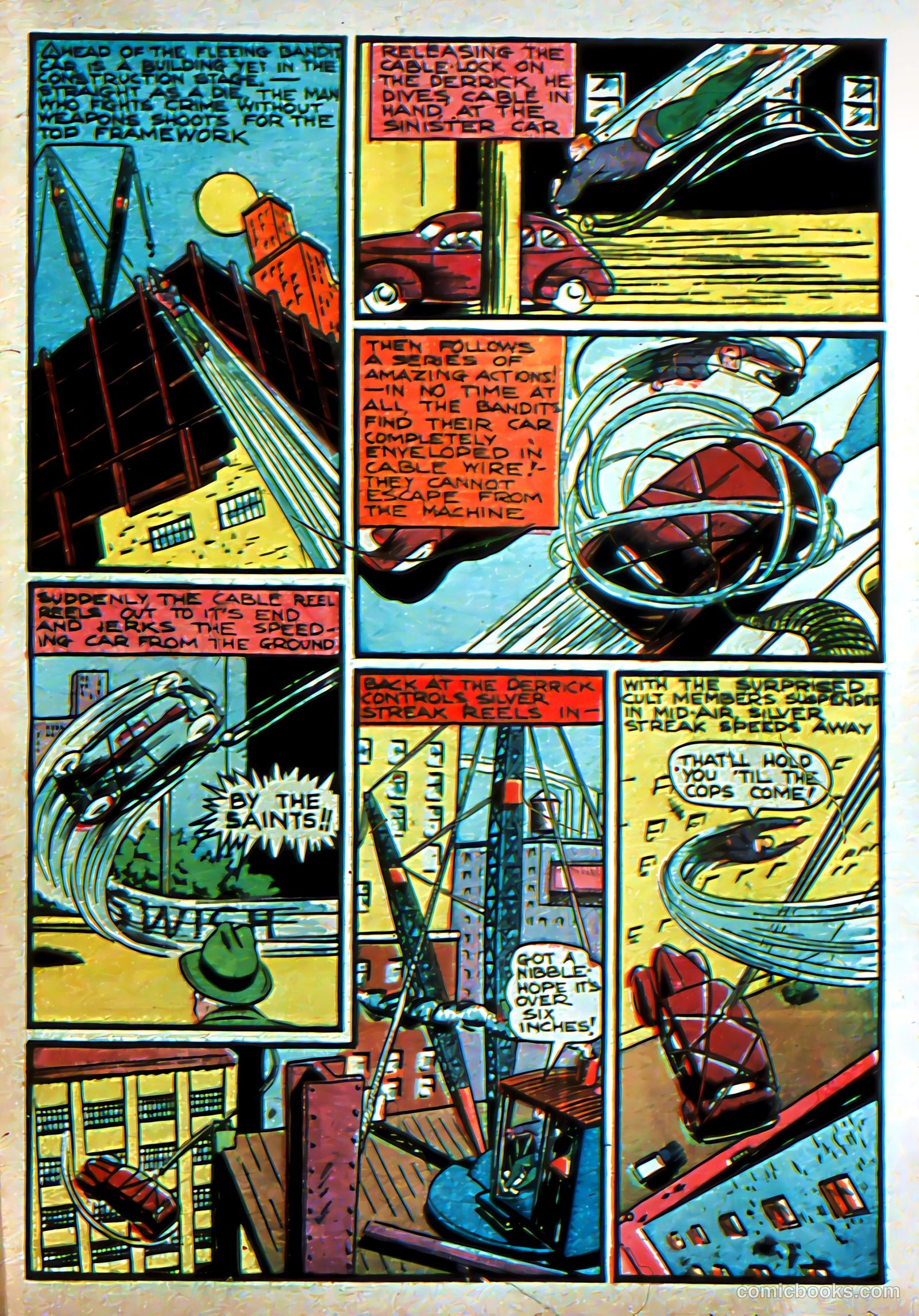 Silver Streak Comics #5 (1940) — page 10 of 69