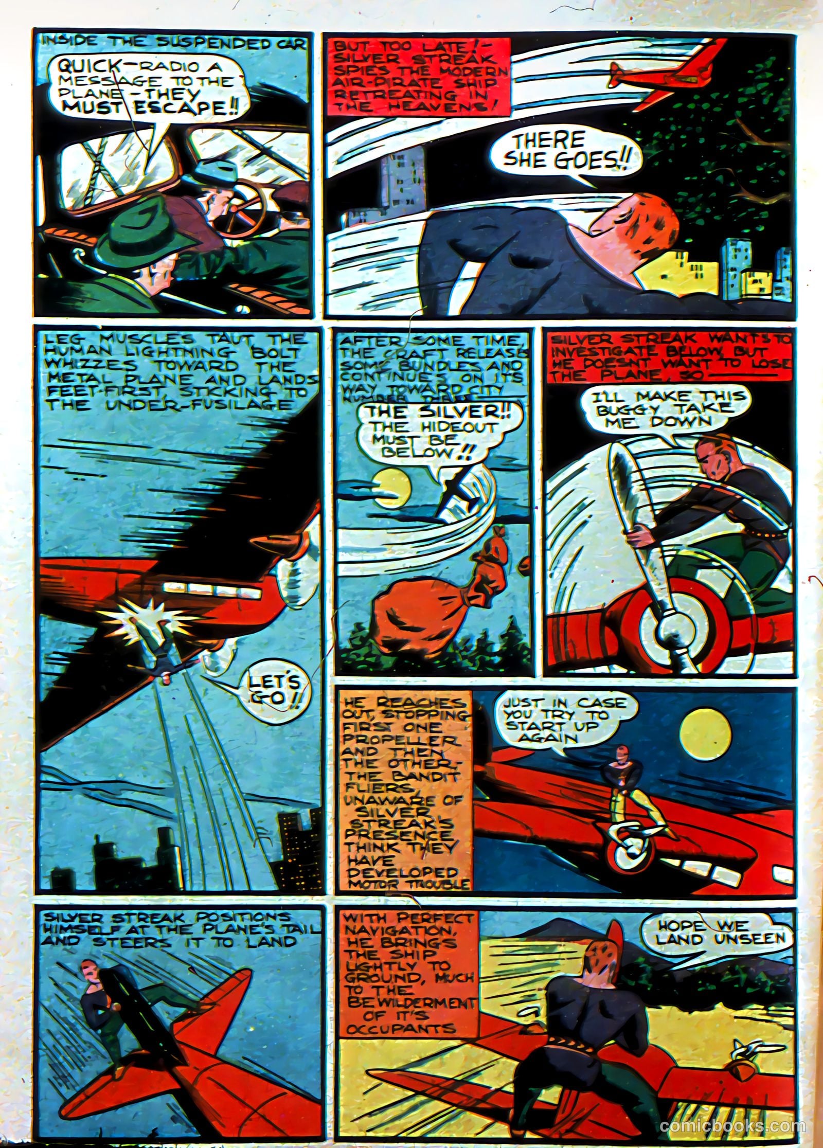Silver Streak Comics #5 (1940) — page 11 of 69