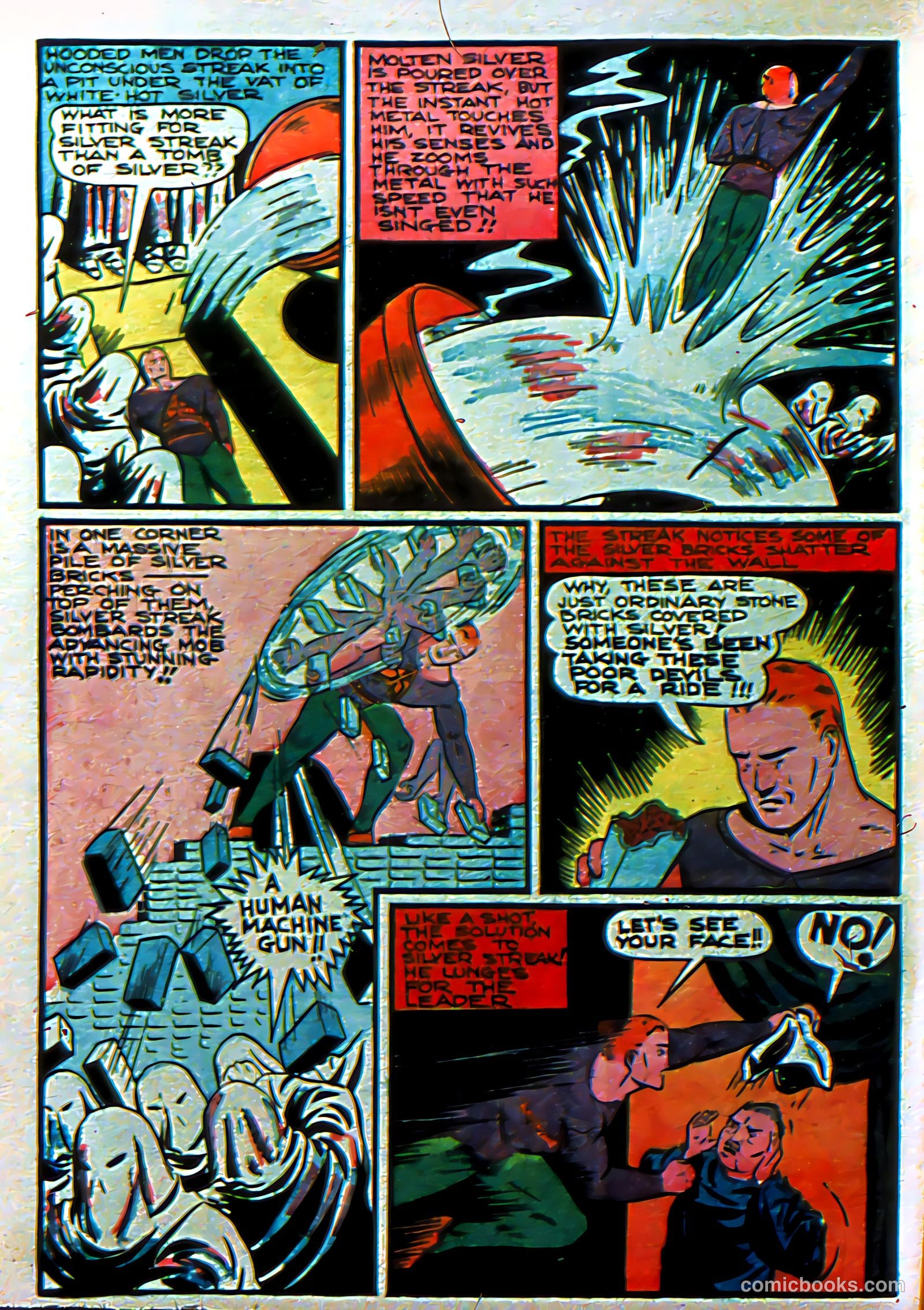 Silver Streak Comics #5 (1940) — page 13 of 69