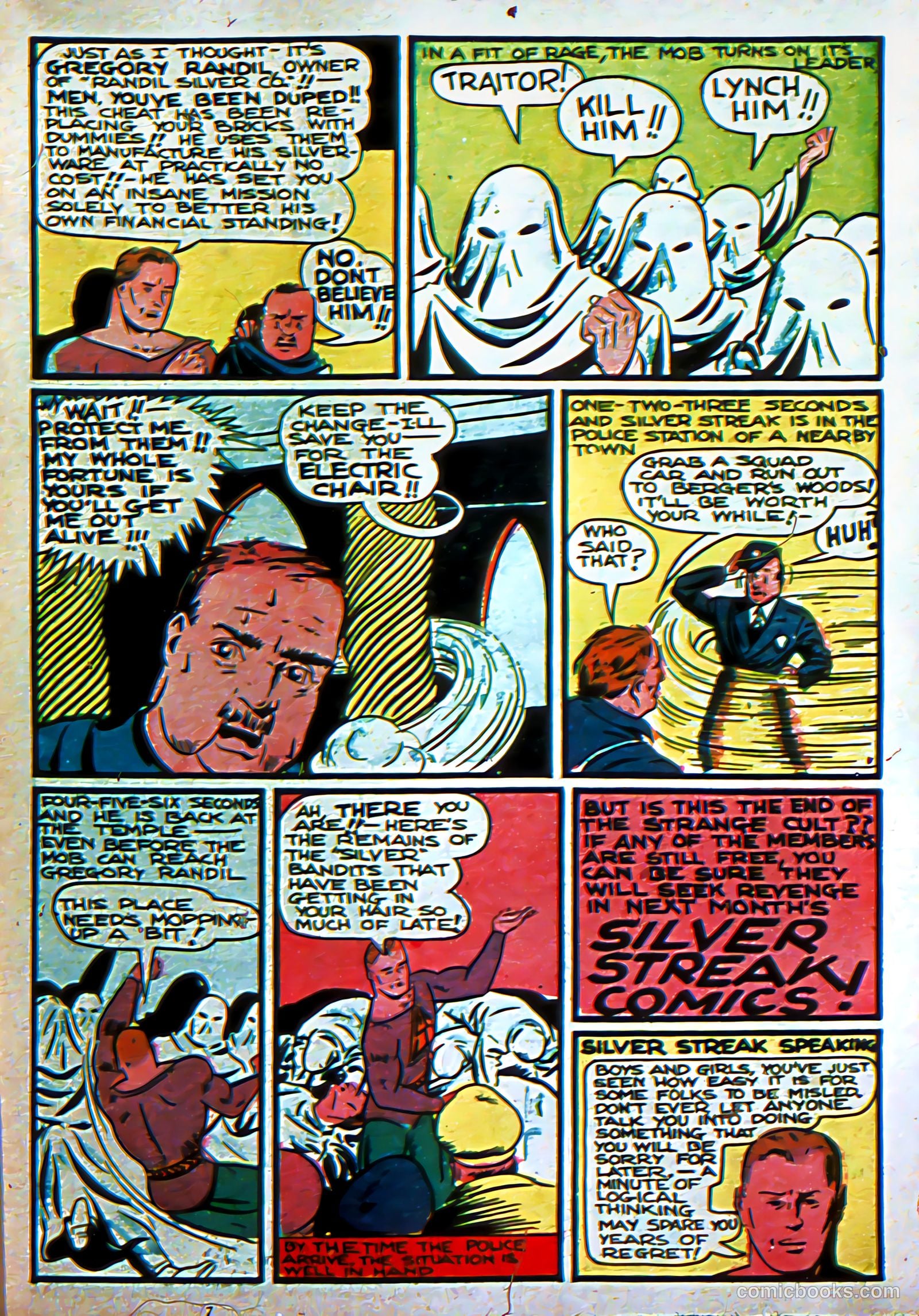 Silver Streak Comics #5 (1940) — page 14 of 69