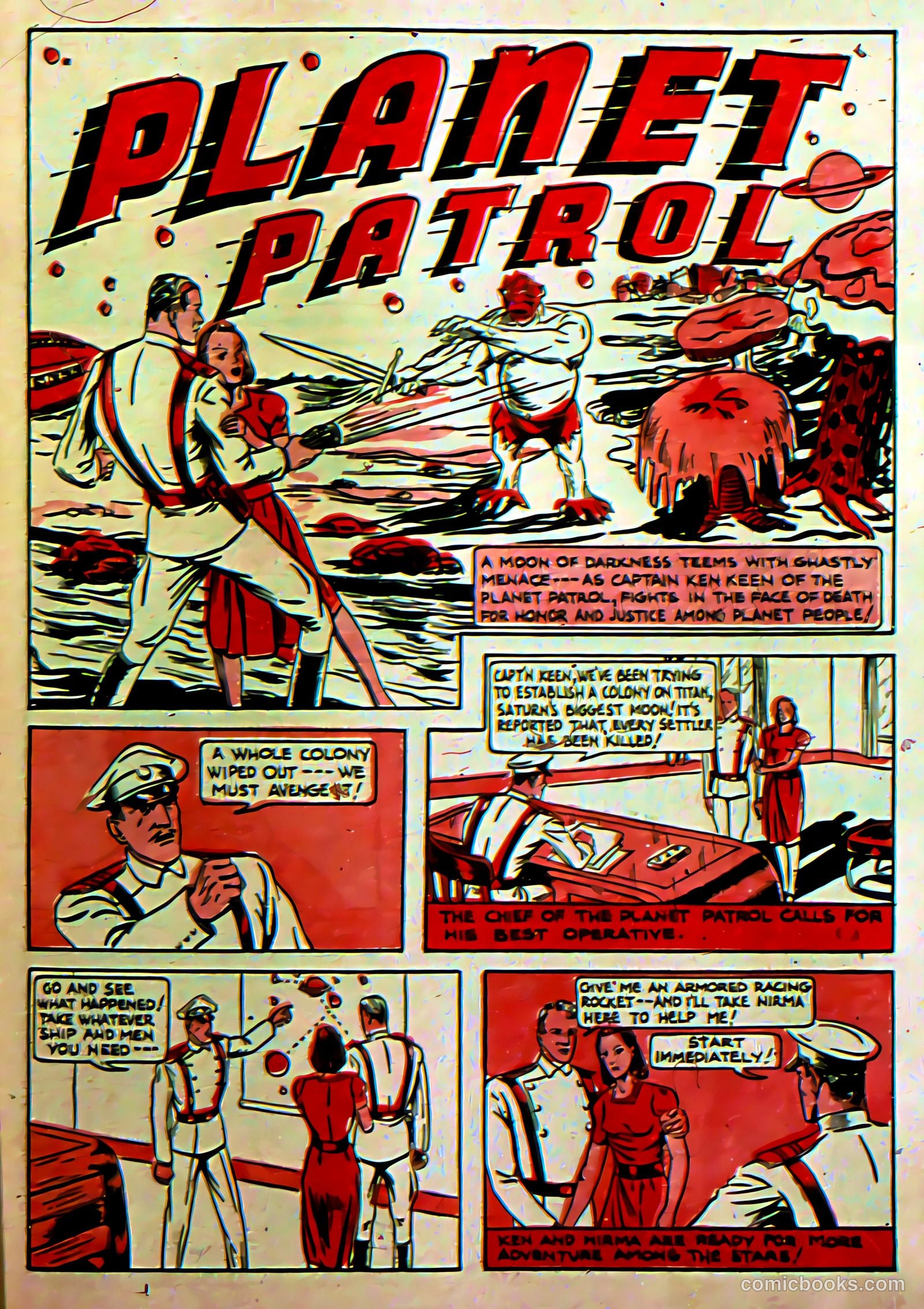 Silver Streak Comics #5 (1940) — page 16 of 69