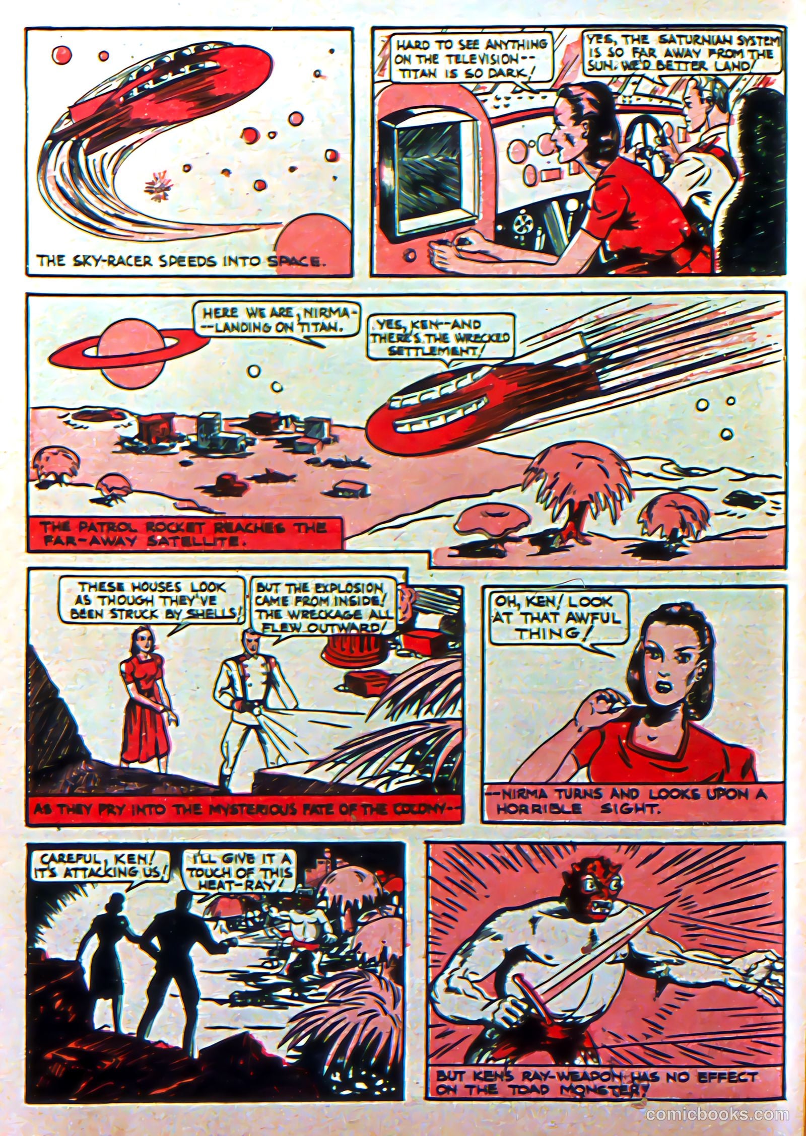 Silver Streak Comics #5 (1940) — page 17 of 69