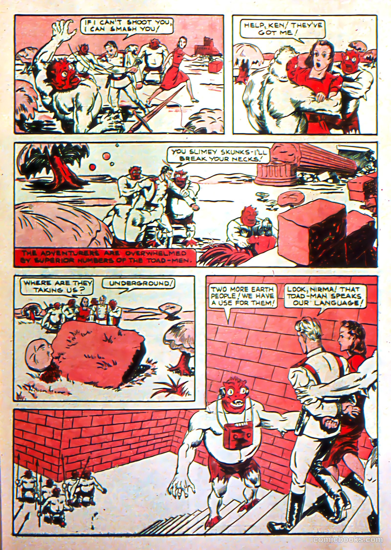 Silver Streak Comics #5 (1940) — page 18 of 69