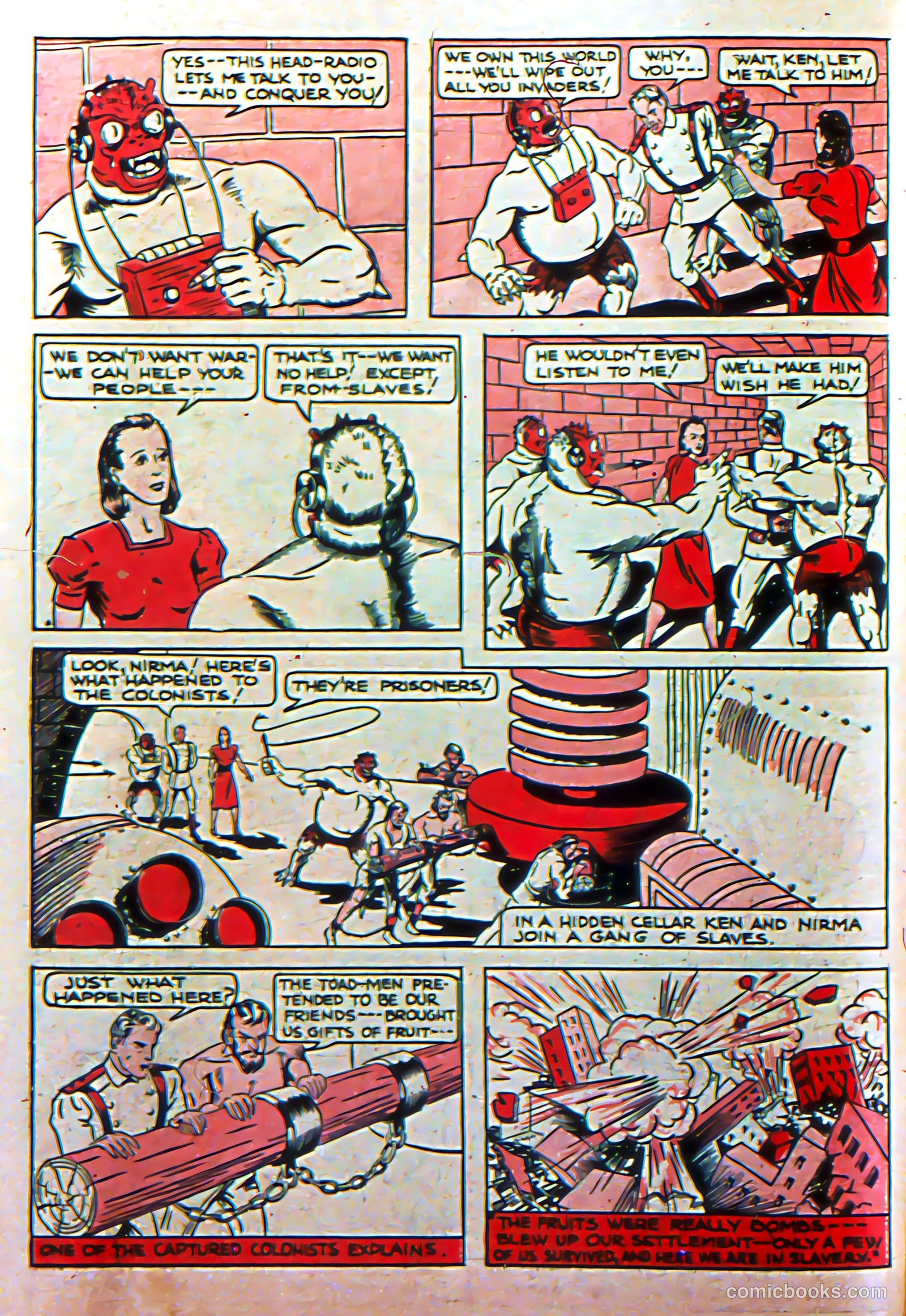 Silver Streak Comics #5 (1940) — page 19 of 69