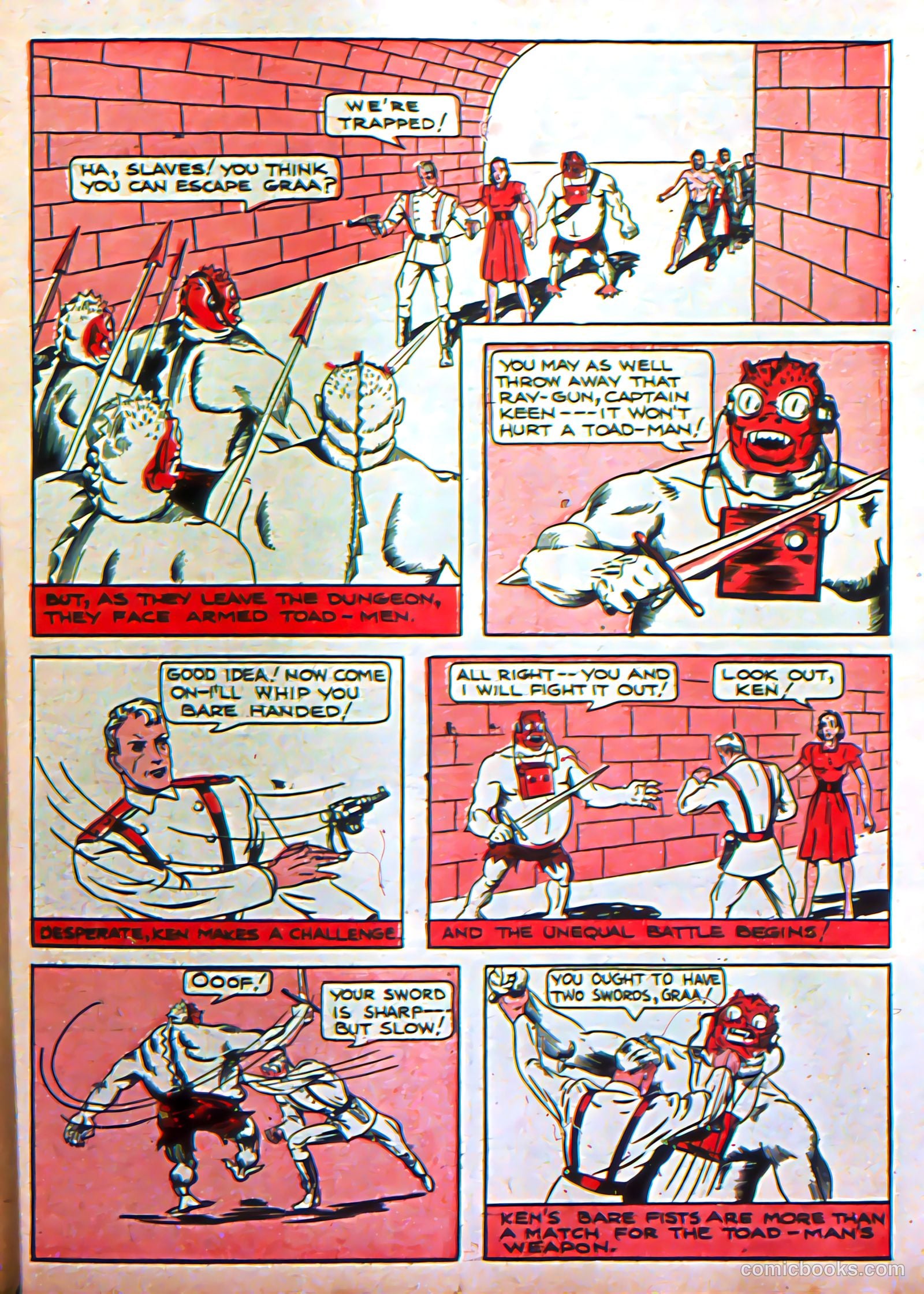Silver Streak Comics #5 (1940) — page 22 of 69