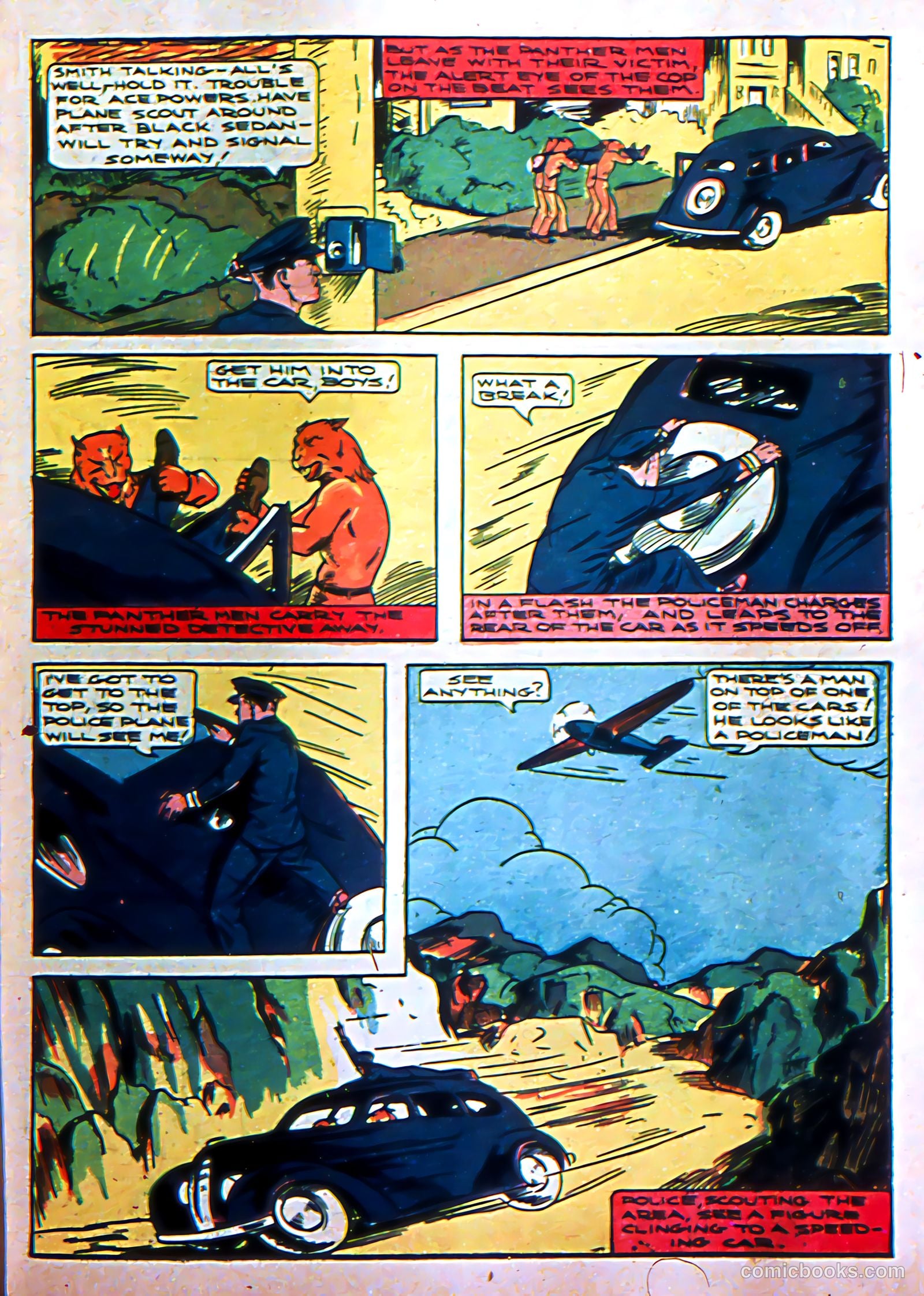 Silver Streak Comics #5 (1940) — page 28 of 69