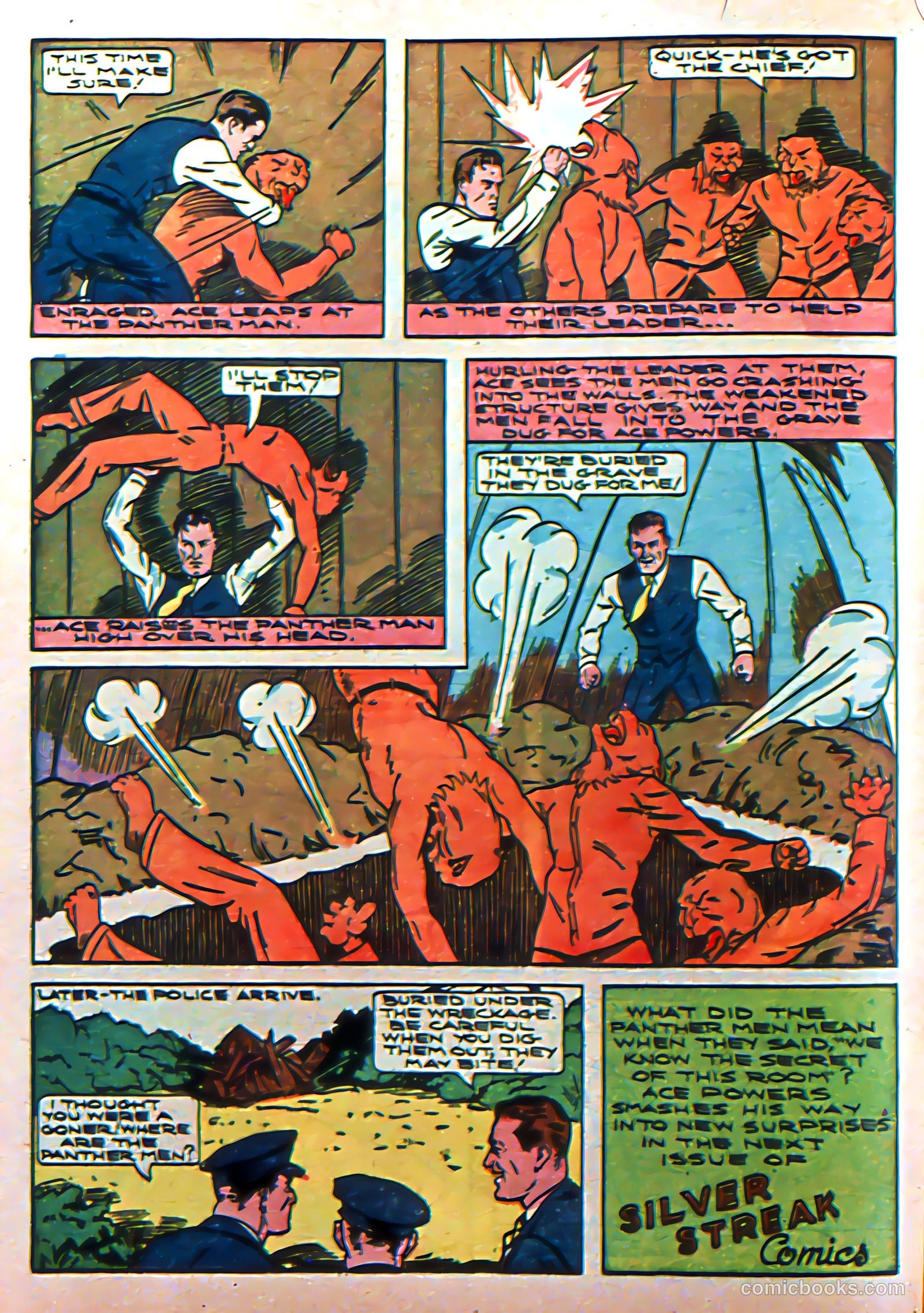 Silver Streak Comics #5 (1940) — page 31 of 69