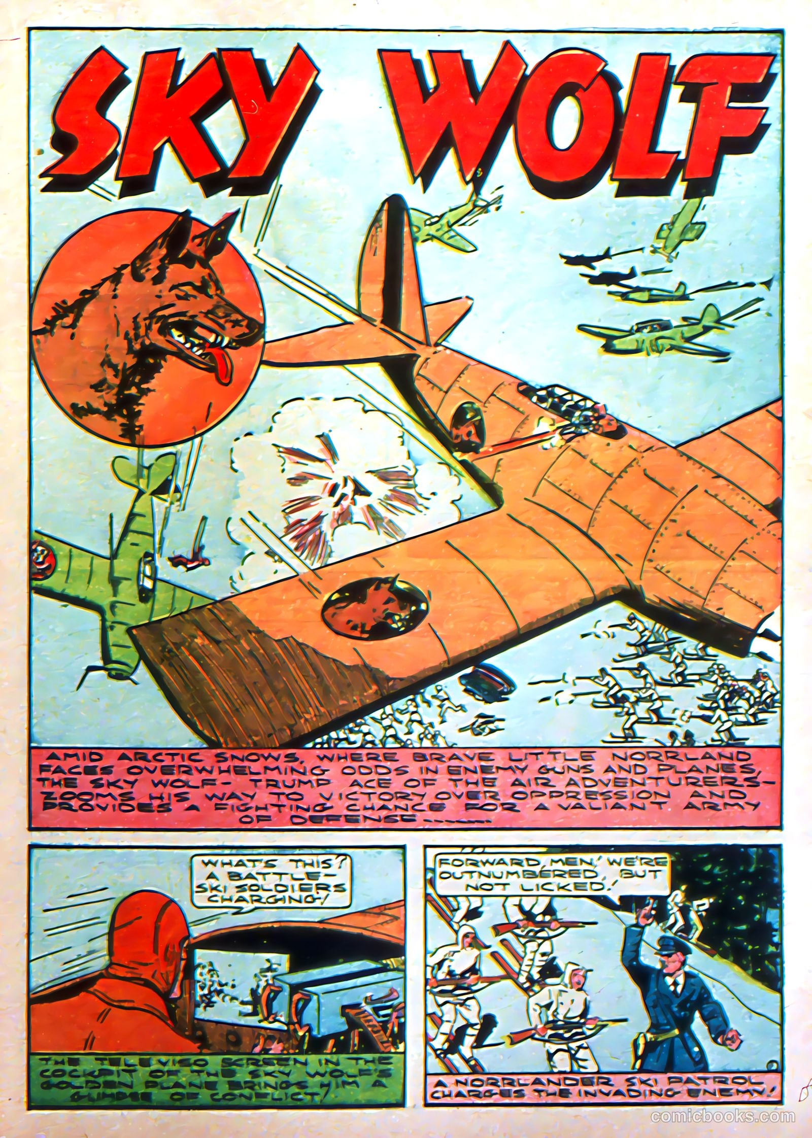 Silver Streak Comics #5 (1940) — page 32 of 69