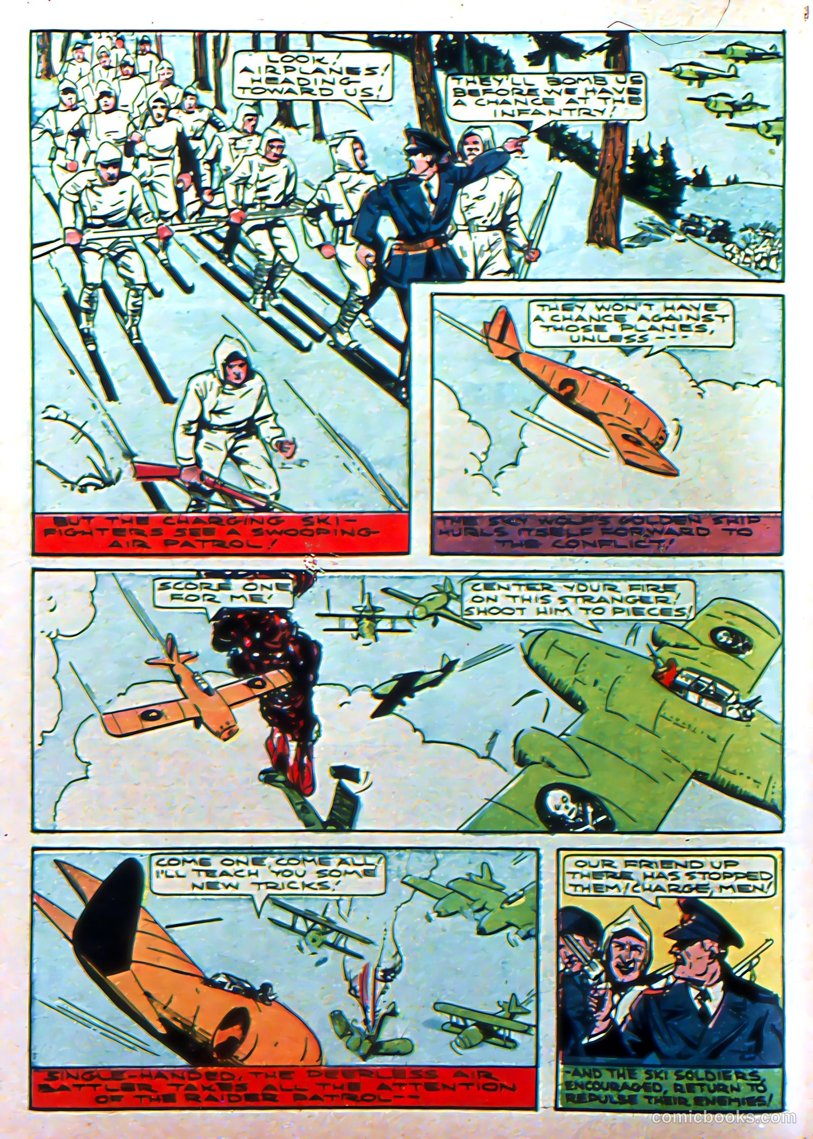Silver Streak Comics #5 (1940) — page 33 of 69
