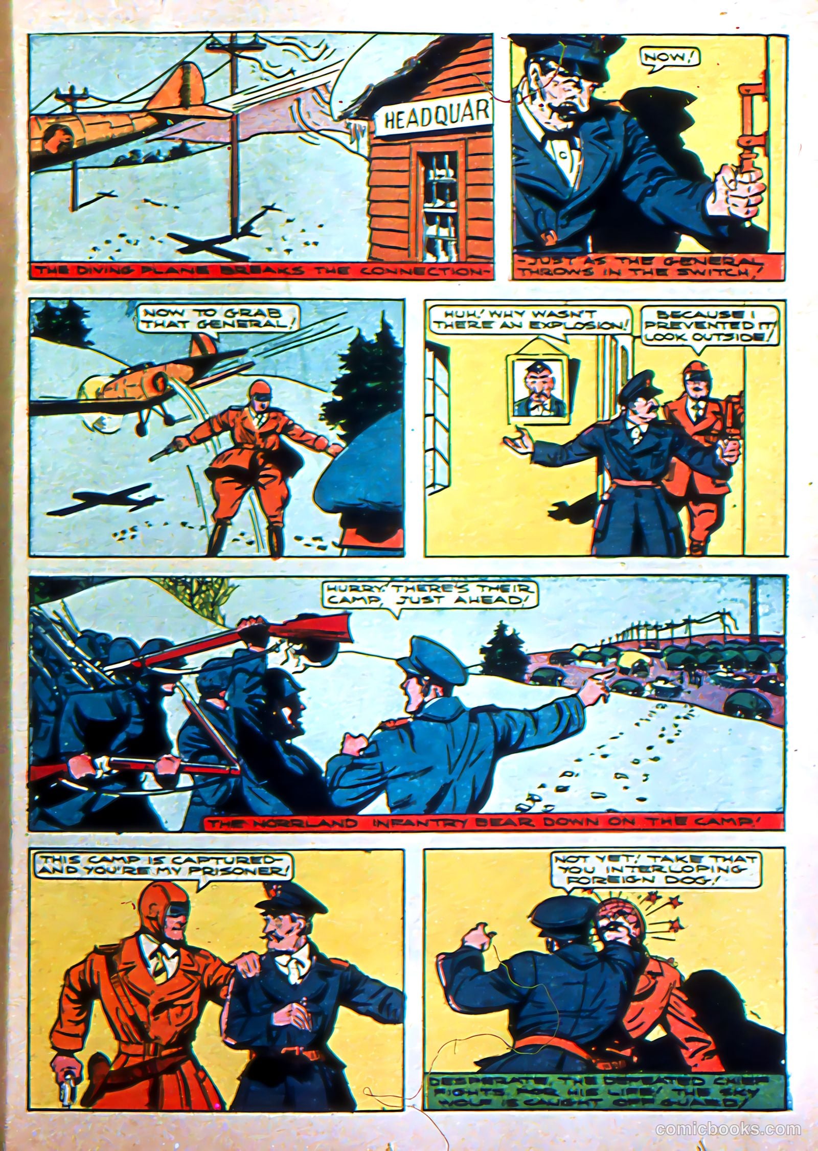 Silver Streak Comics #5 (1940) — page 38 of 69