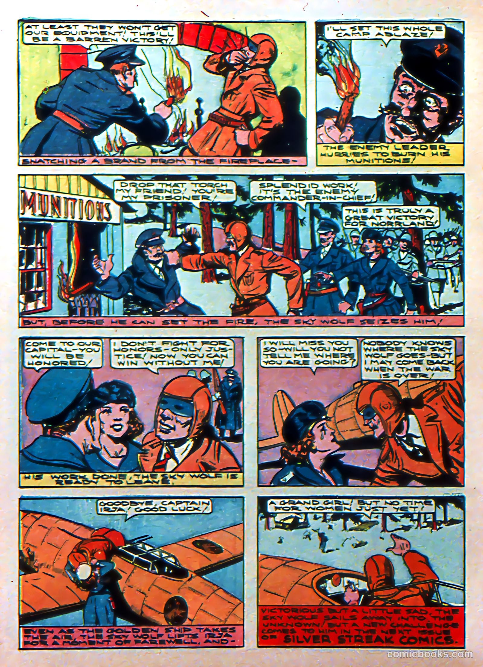 Silver Streak Comics #5 (1940) — page 39 of 69
