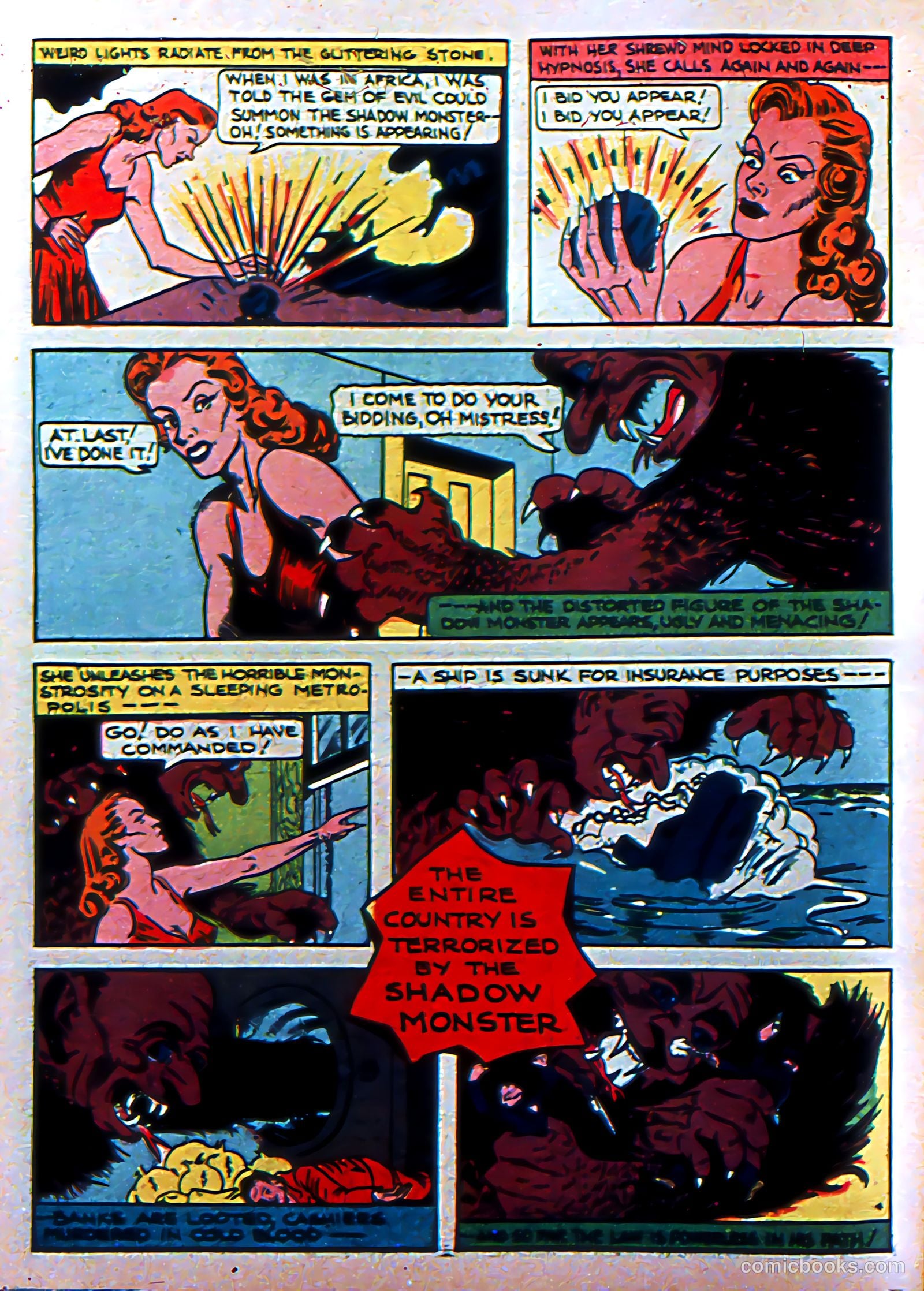Silver Streak Comics #5 (1940) — page 43 of 69