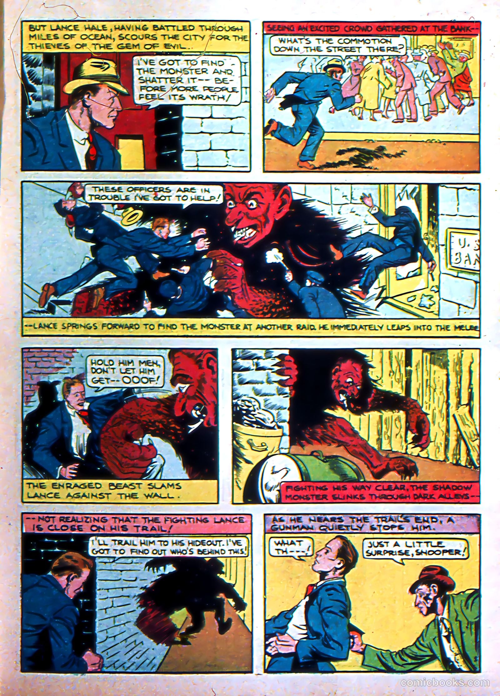 Silver Streak Comics #5 (1940) — page 44 of 69