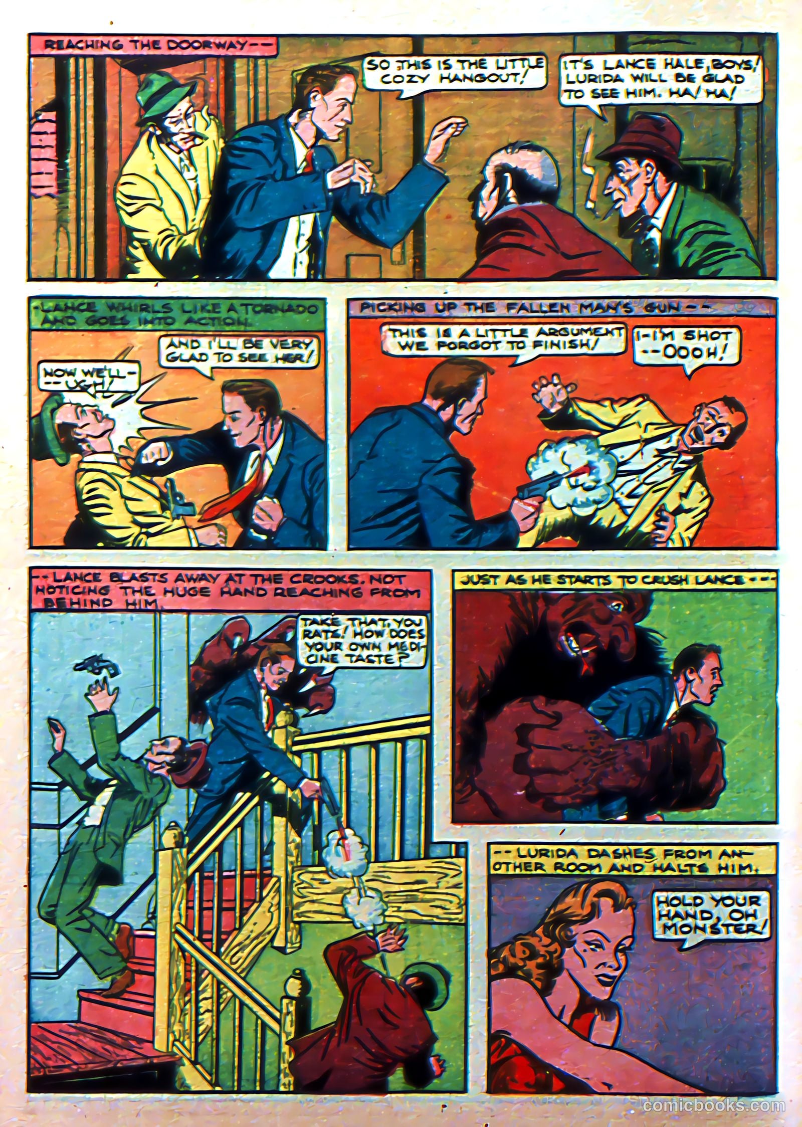 Silver Streak Comics #5 (1940) — page 45 of 69