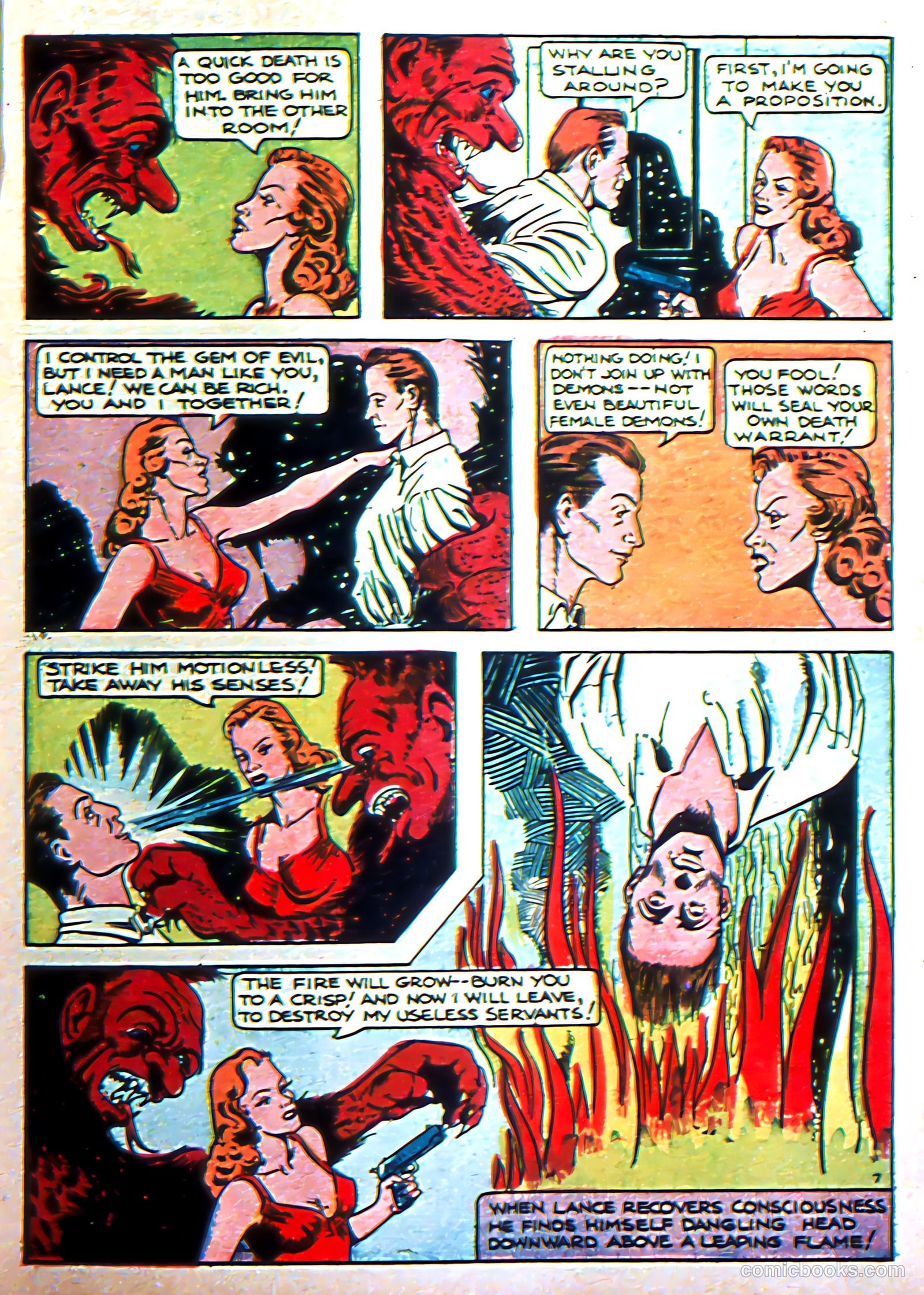 Silver Streak Comics #5 (1940) — page 46 of 69