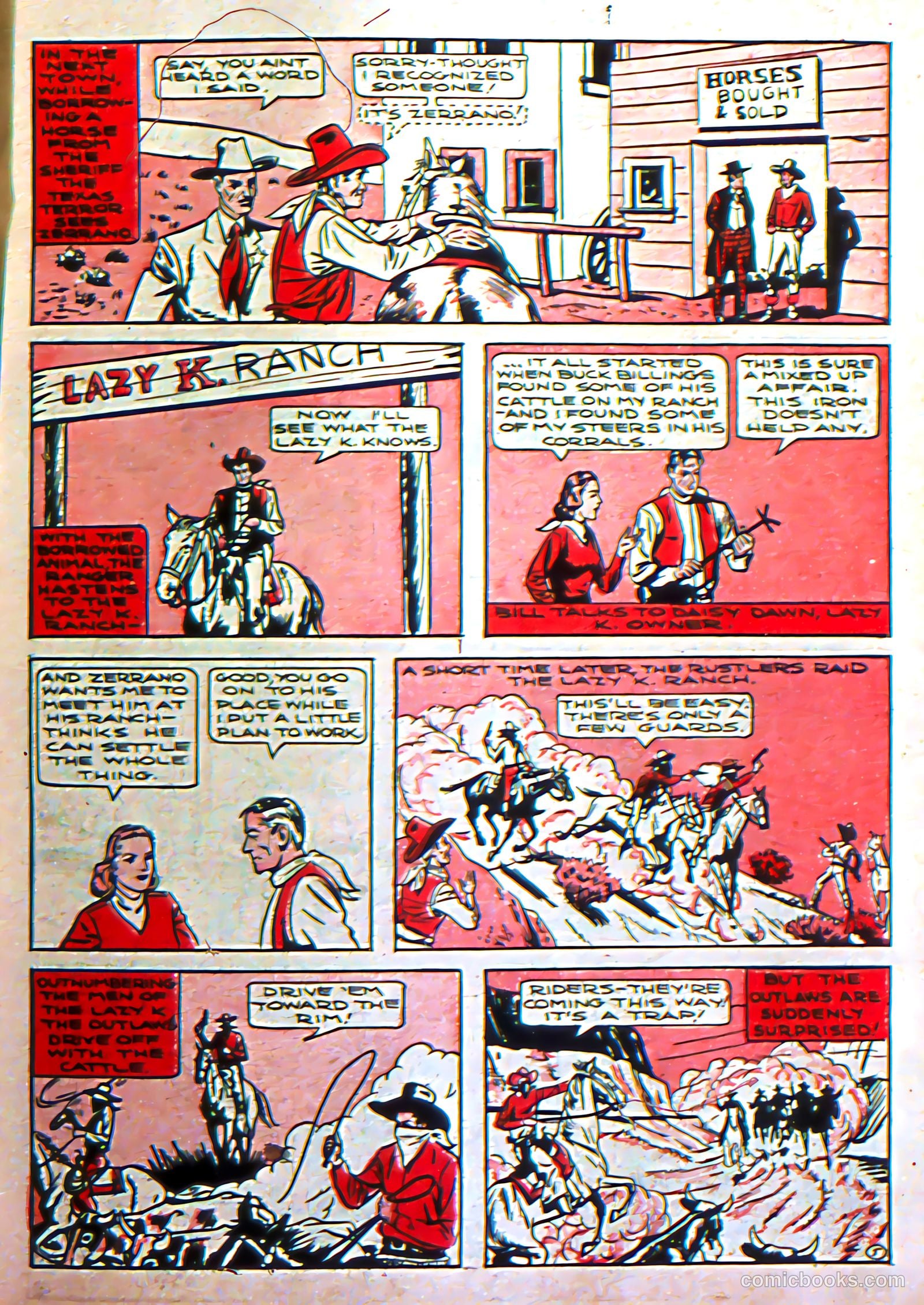 Silver Streak Comics #5 (1940) — page 52 of 69