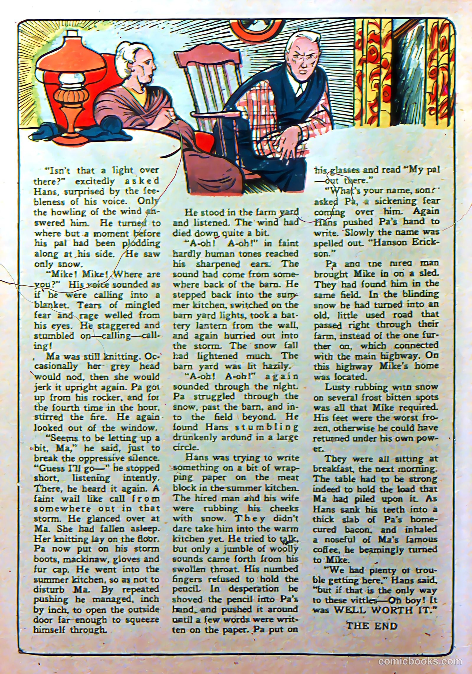 Silver Streak Comics #5 (1940) — page 57 of 69